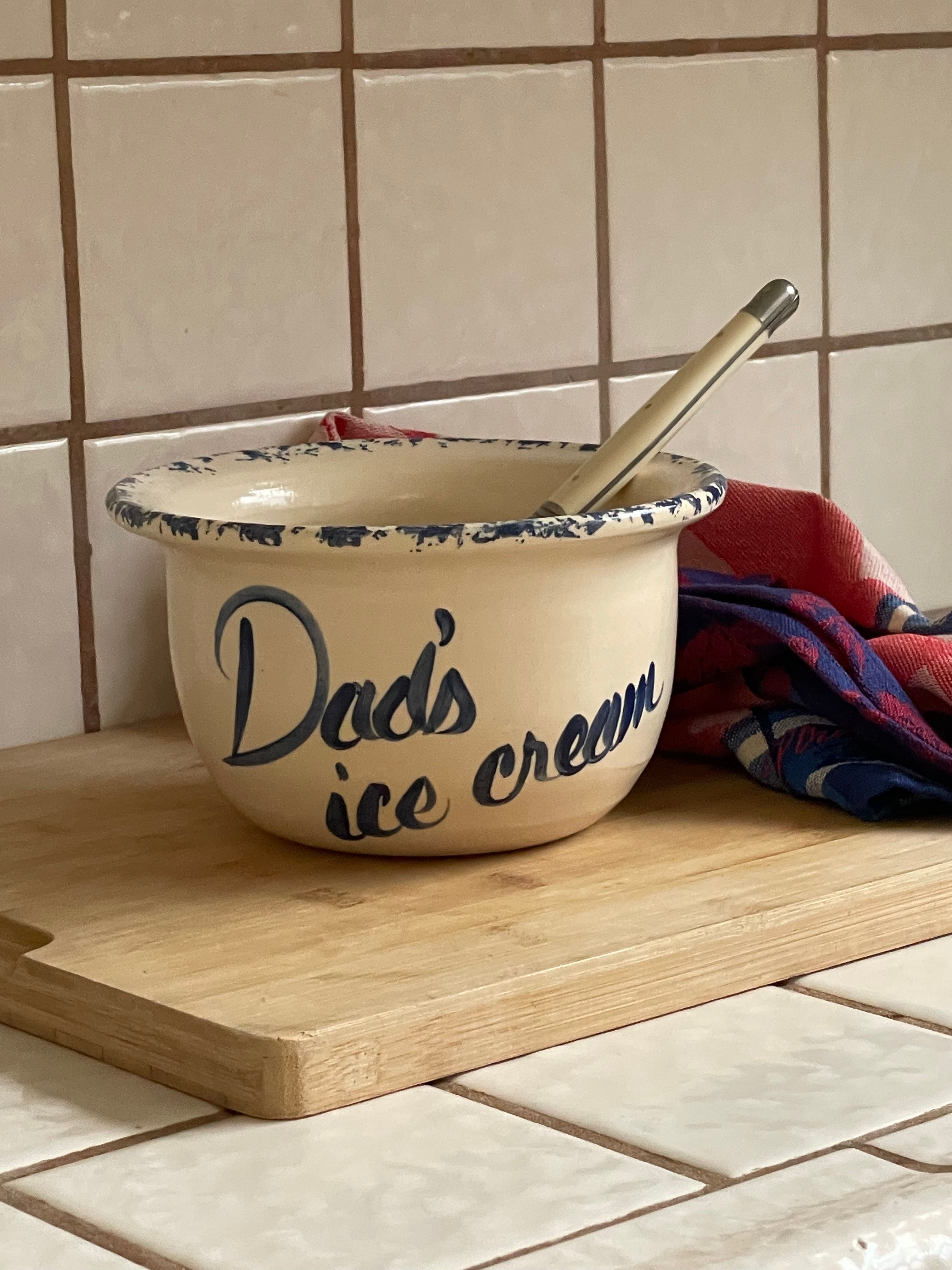 Dad's Ice Cream Bowl