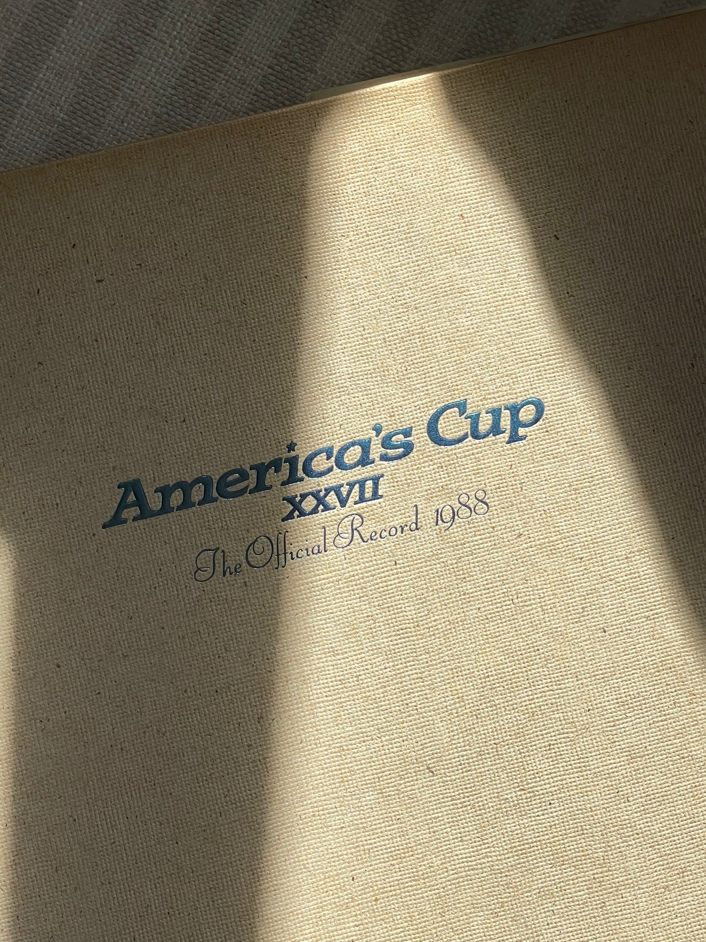 America's Cup XXVII: The Official Record 1988