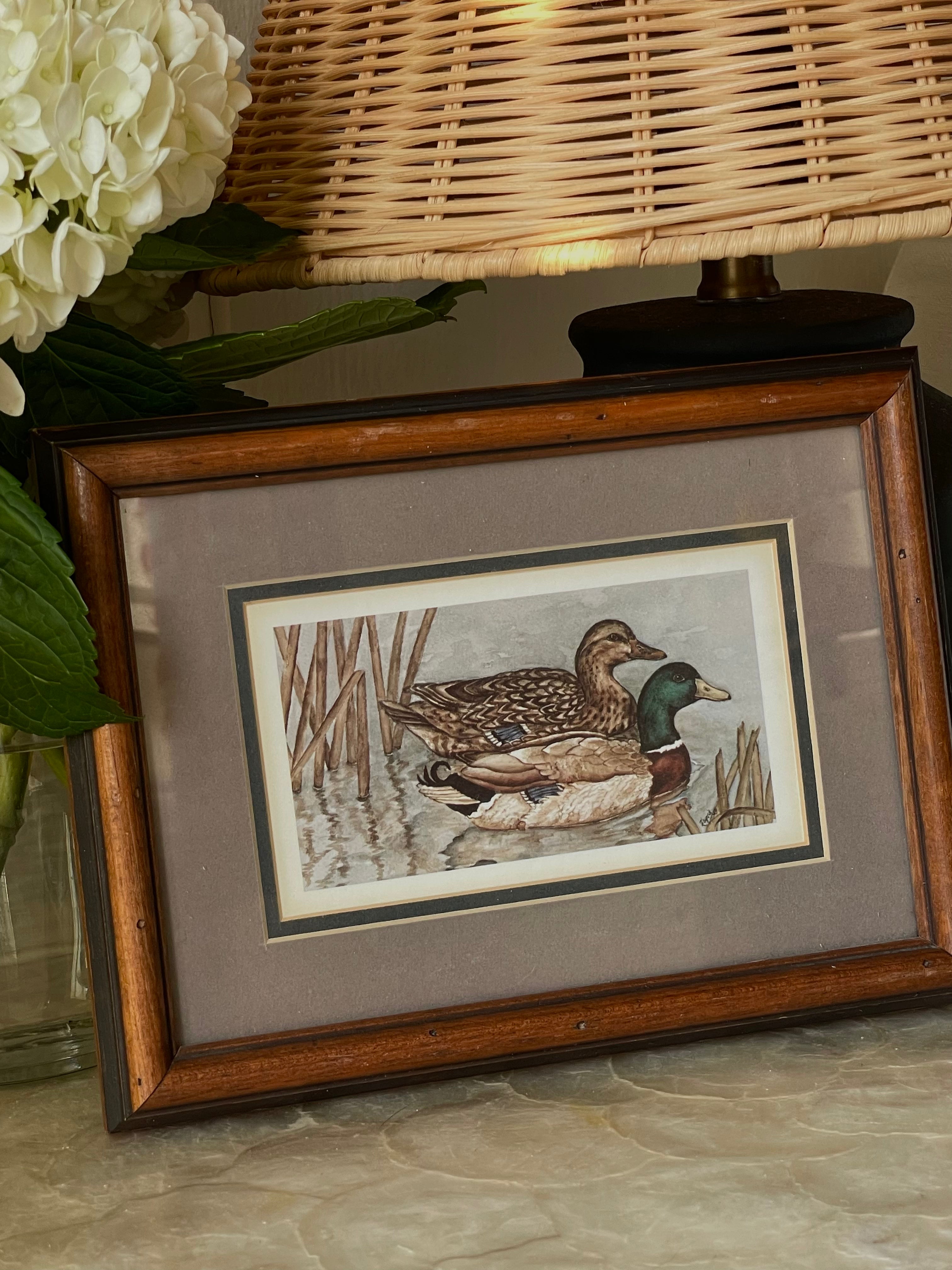 Duck Pond Framed Art