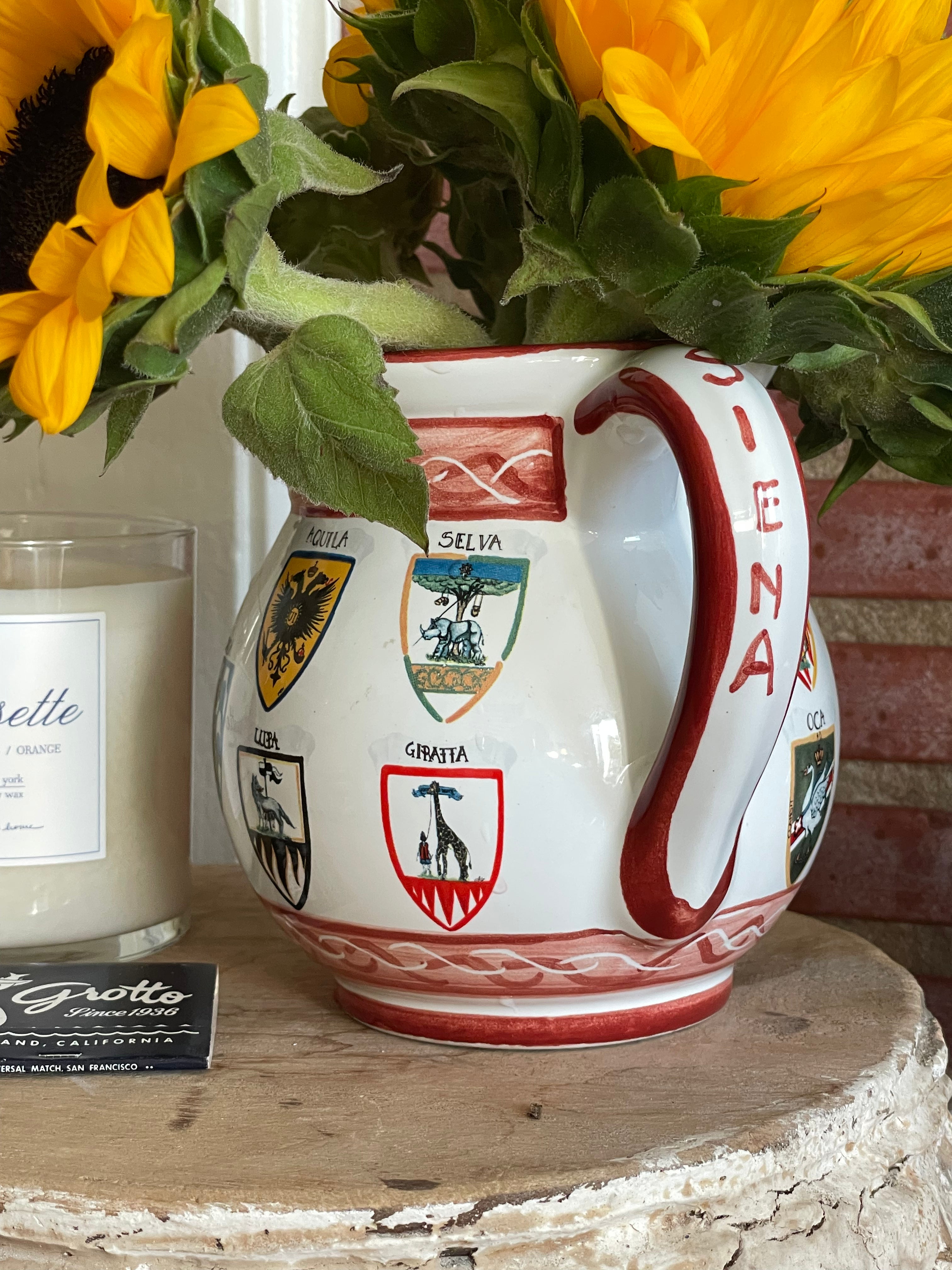 Palio di Siena Pitcher