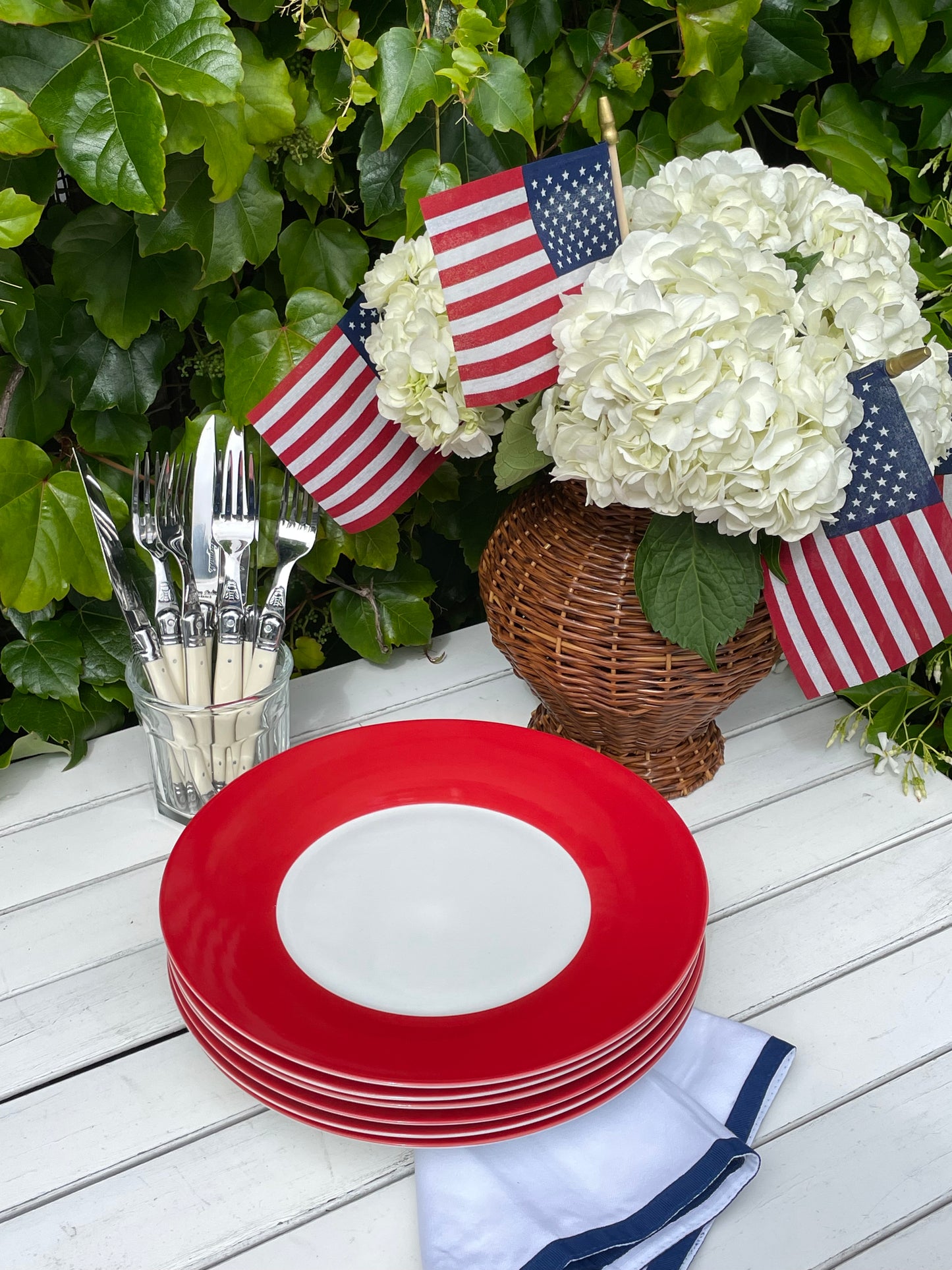 Uncle Sam Dinner Plates, Set of 6