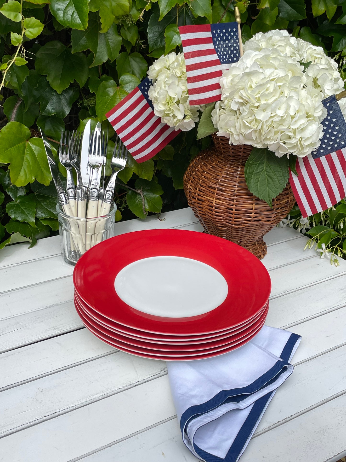 Uncle Sam Dinner Plates, Set of 6