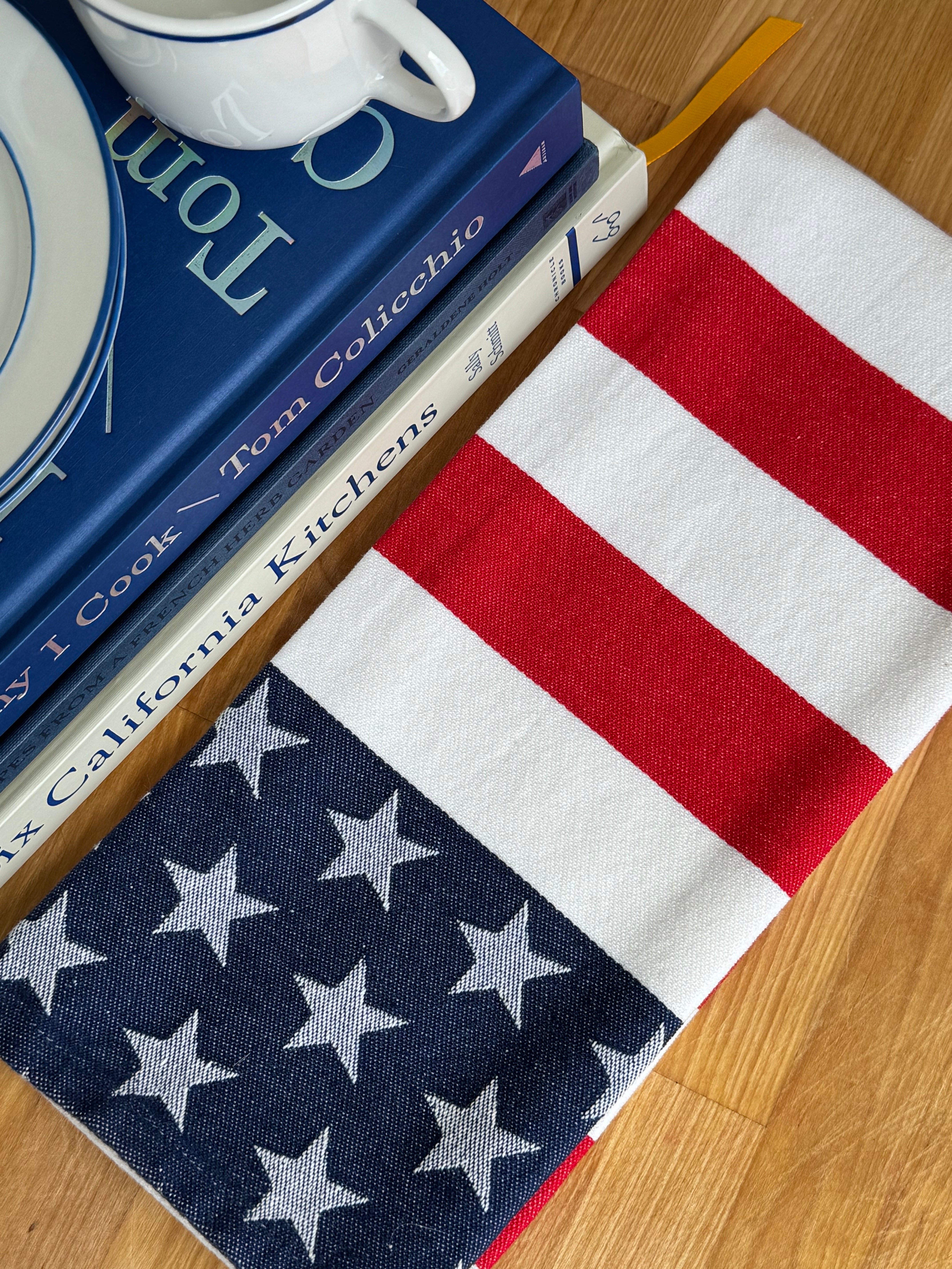 Old Glory Tea Towel