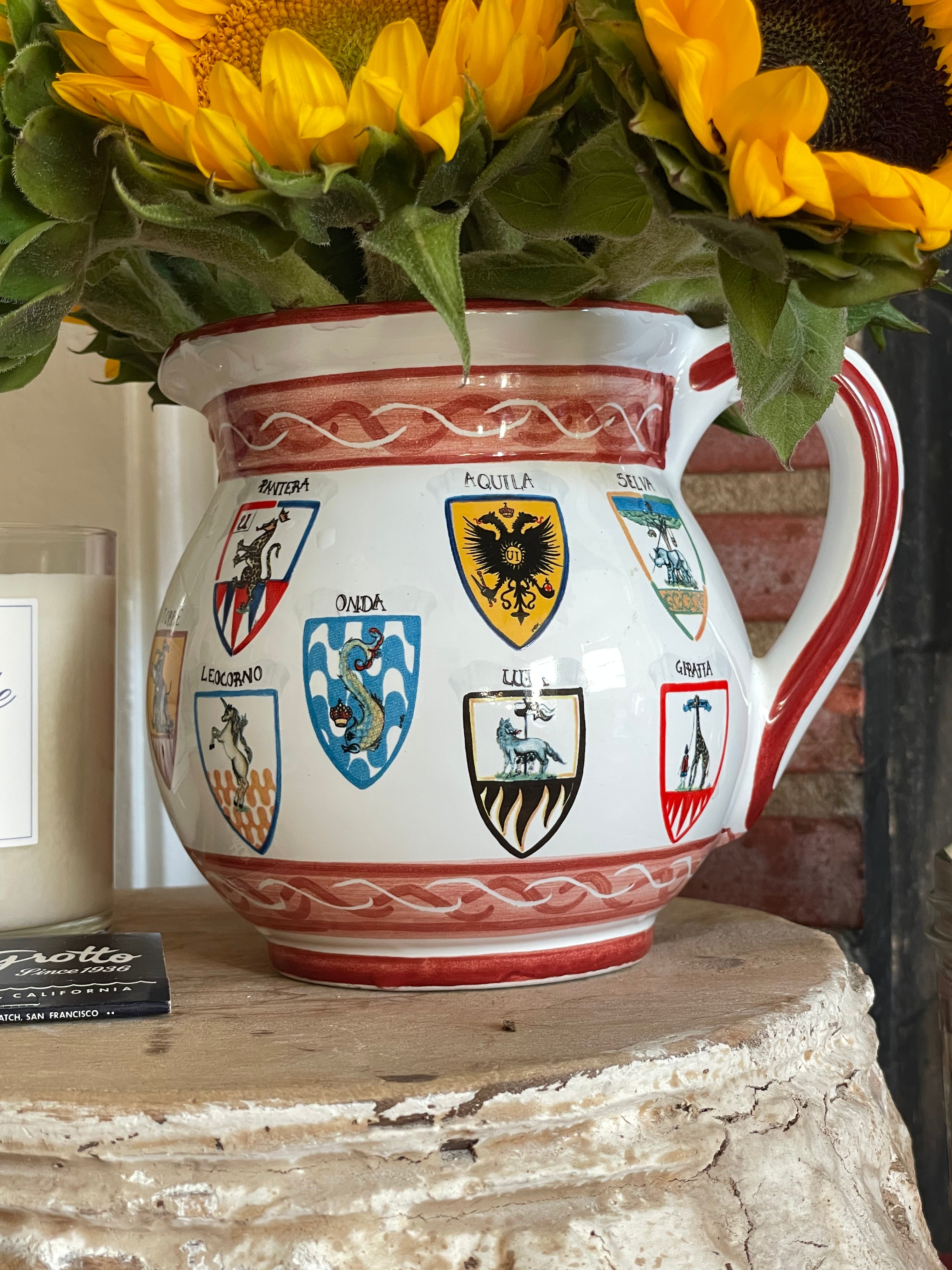 Palio di Siena Pitcher