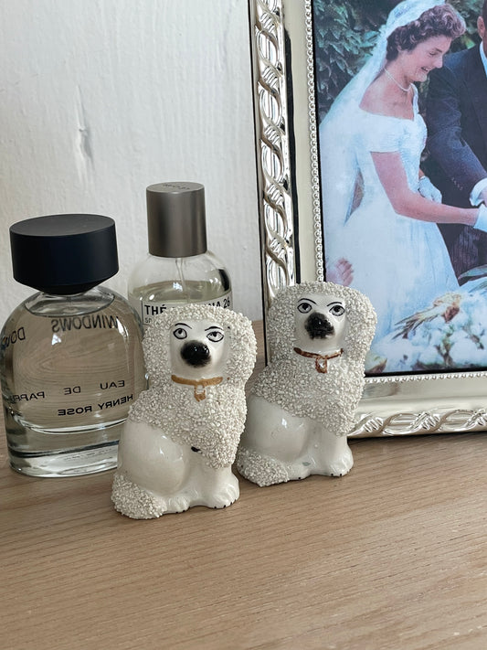 Pair of Mini Staffordshire Figurines