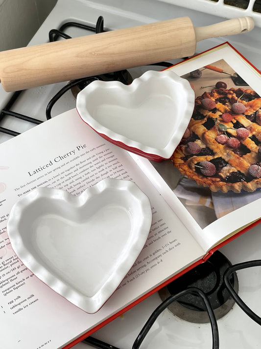 Louisa Heart-Shaped Baking Dish, Set of 2