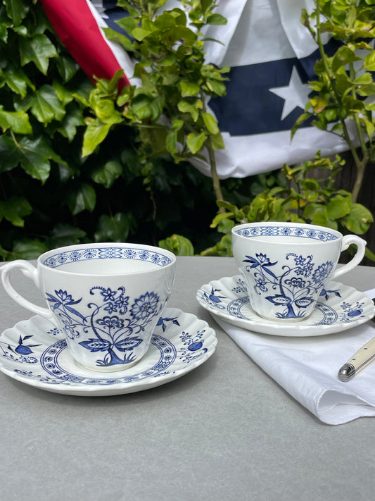 Quincy Teacups, Set of 2