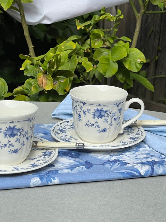 Charlotte Teacups, Set of 2