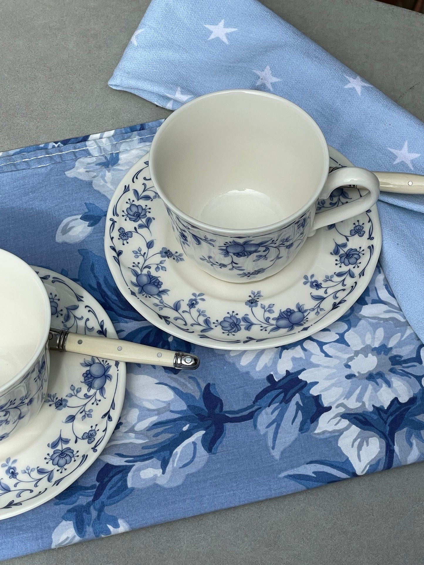 Charlotte Teacups, Set of 2