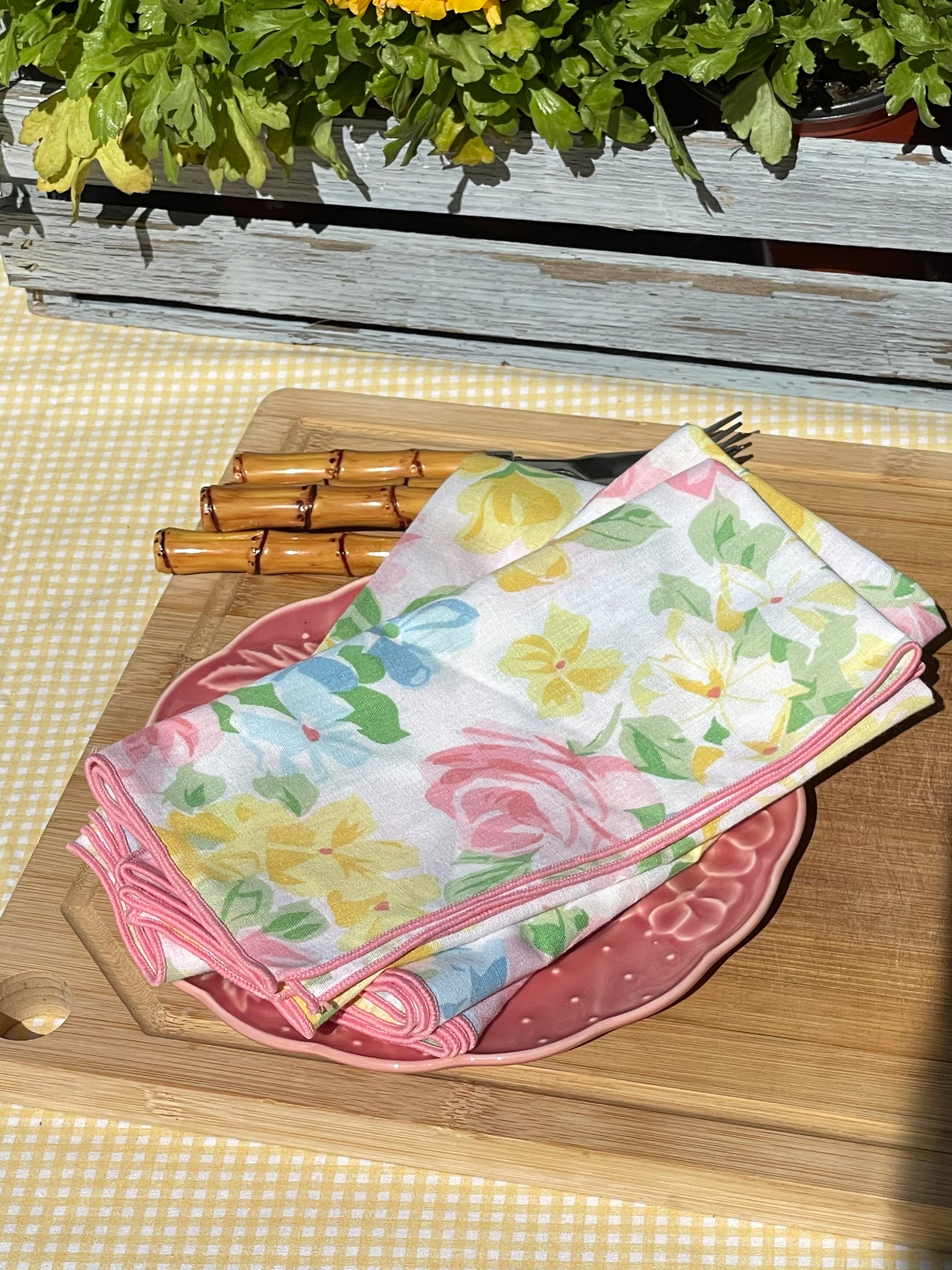 Garden Party Napkins, Set of 4