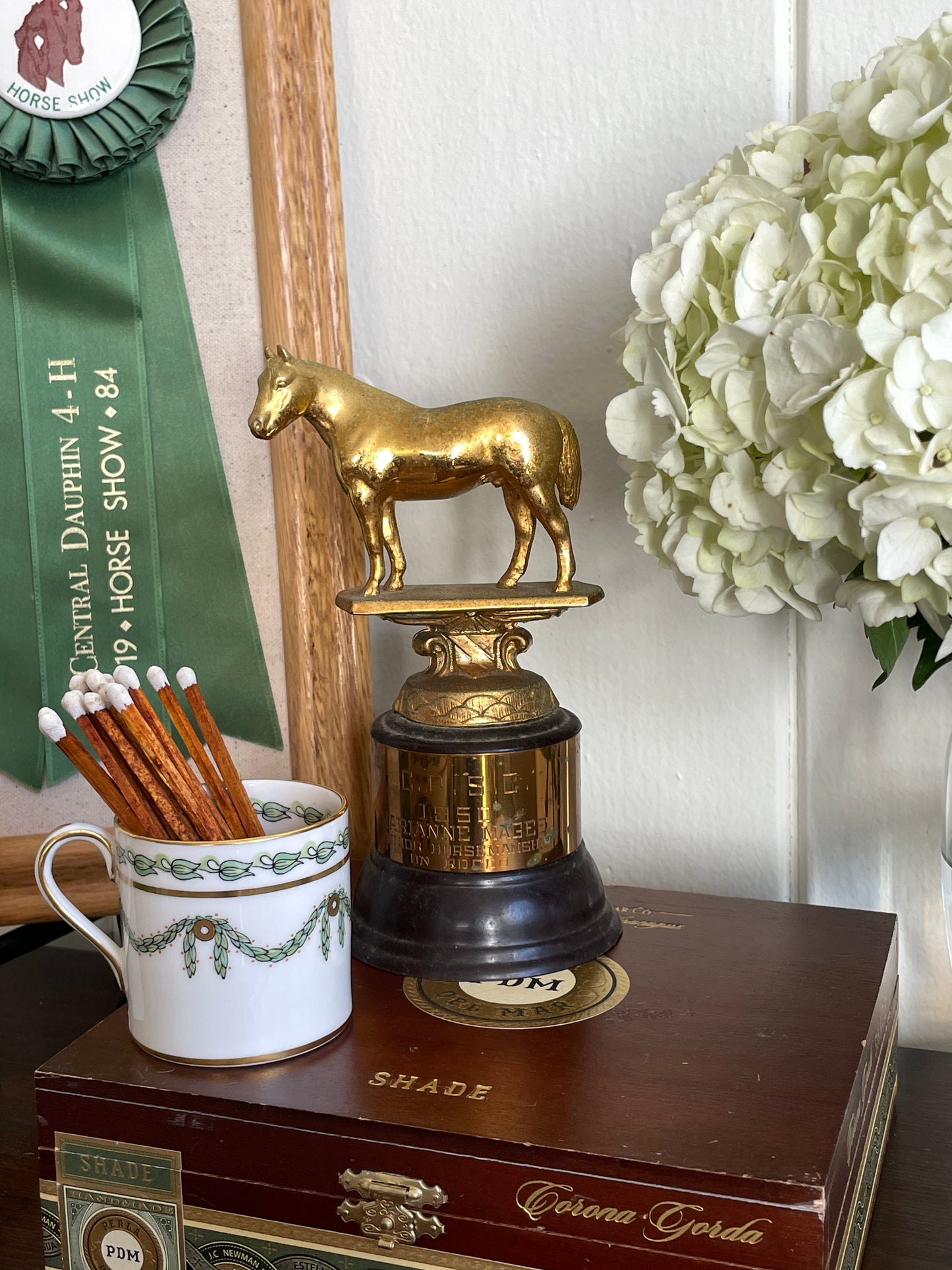 Horsemanship Trophy Decor