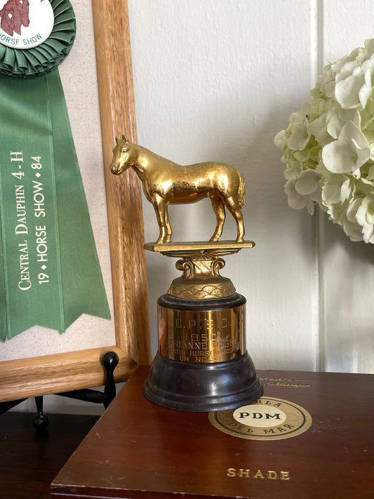 Horsemanship Trophy Decor