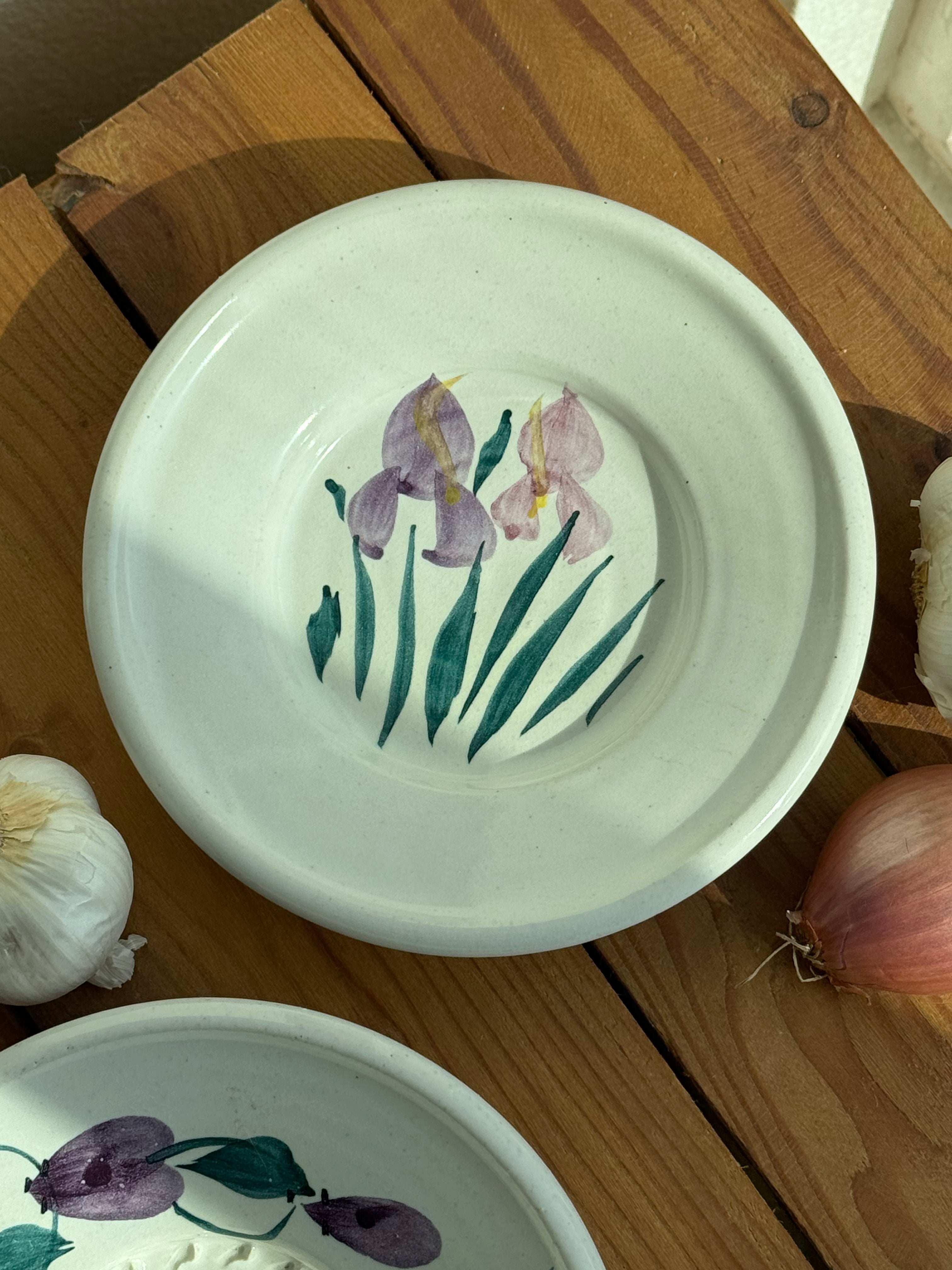 Grated Garlic and Olive Oil Dish Duo