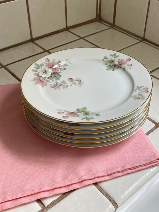 Enchanted Garden Salad Plates, Set of 6