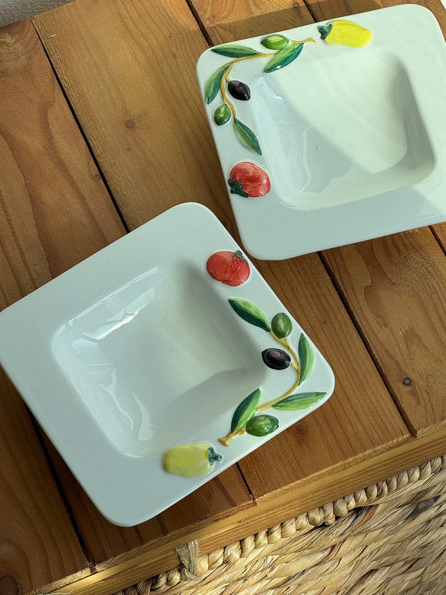 Kalamata Dip Dishes, Set of 2