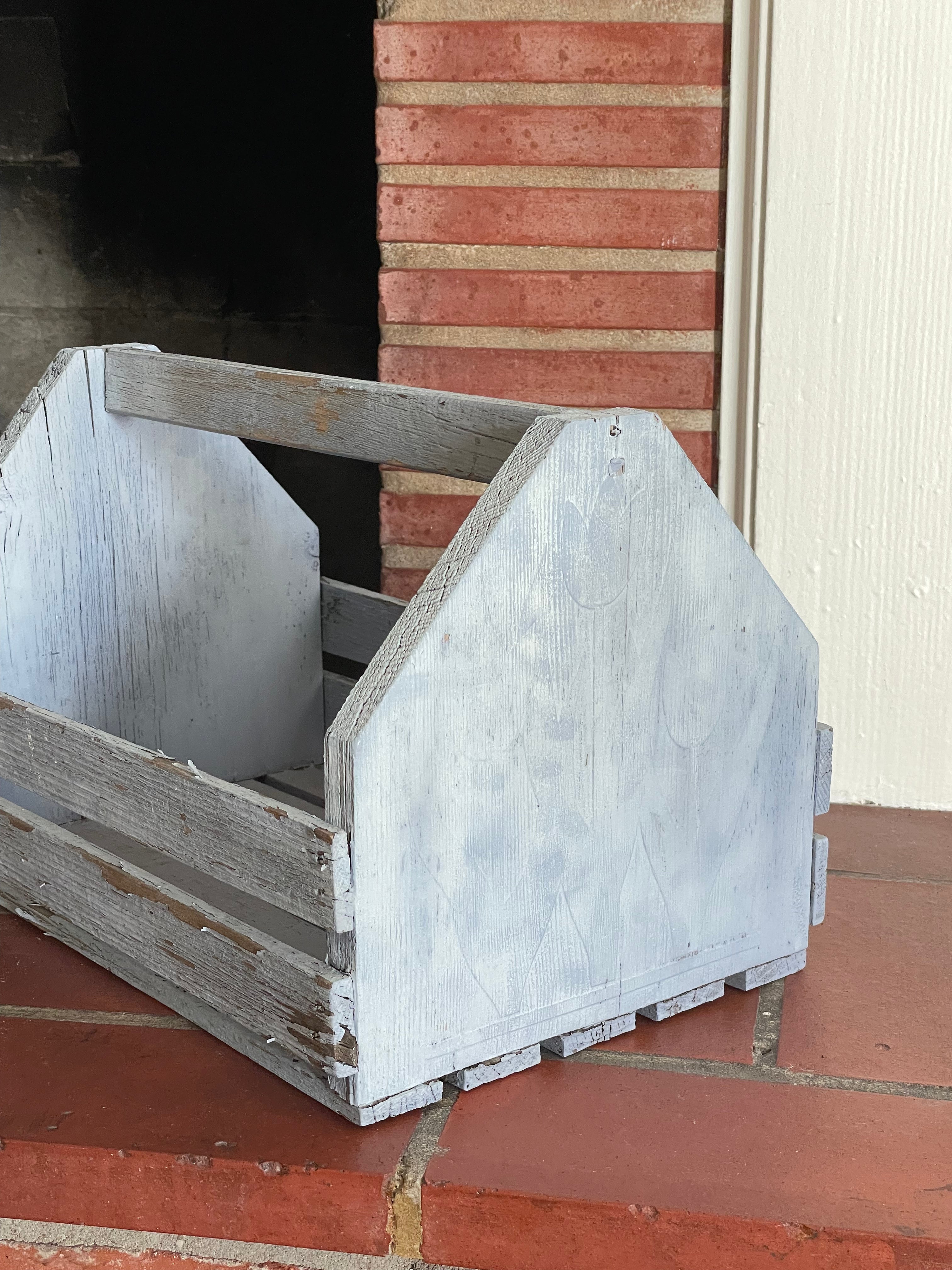Tulip Fields Wooden Crate