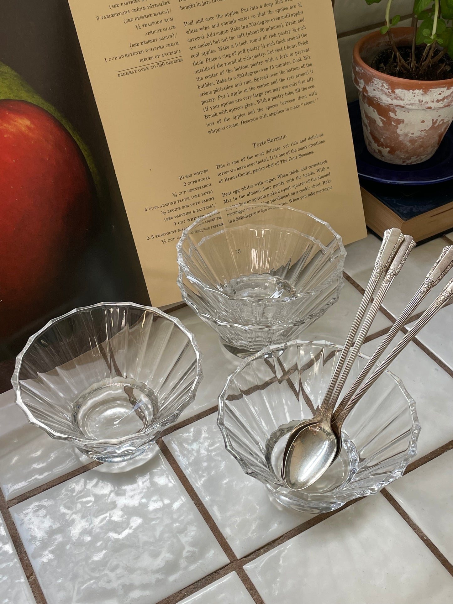 Paloma Picasso Villeroy & Boch Dessert Bowls, Set of 4