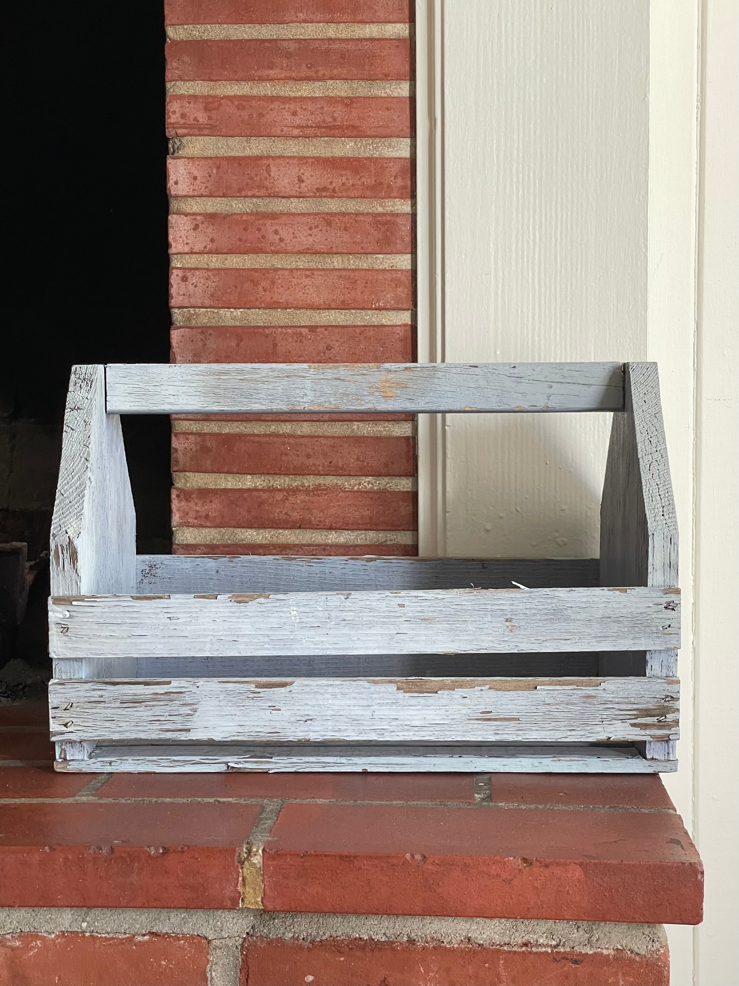 Tulip Fields Wooden Crate