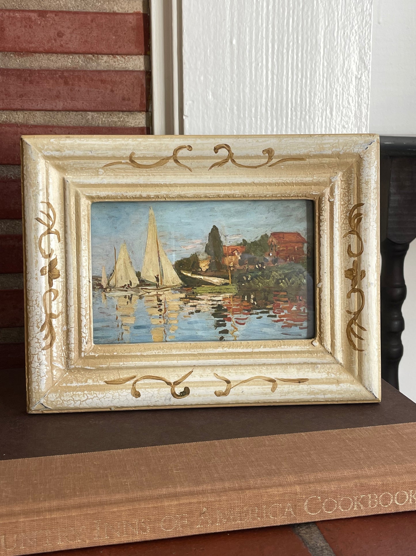 'The Bridge at Argenteuil' Framed Art