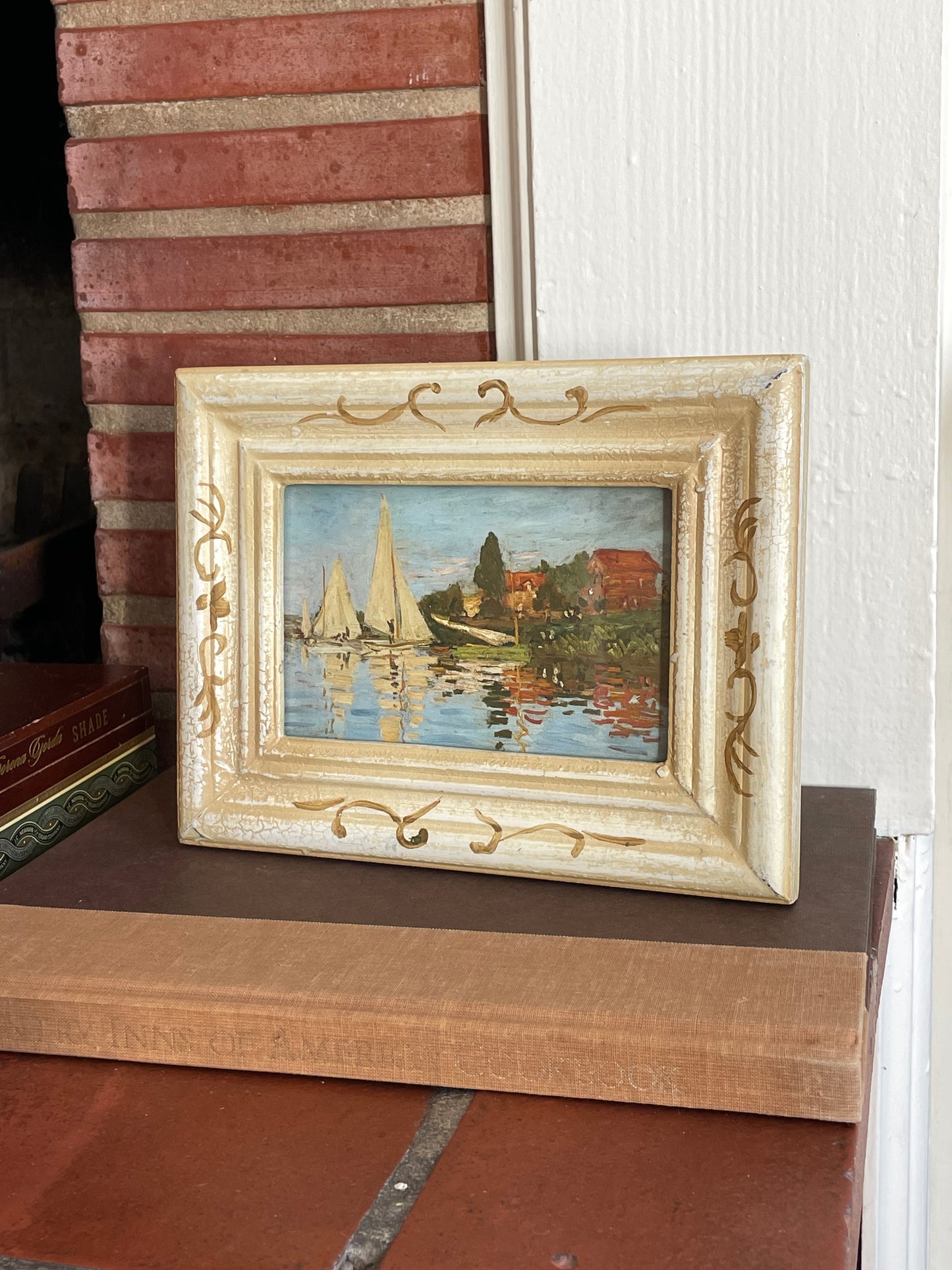 'The Bridge at Argenteuil' Framed Art
