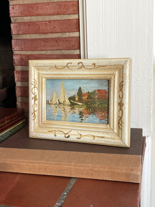 'The Bridge at Argenteuil' Framed Art
