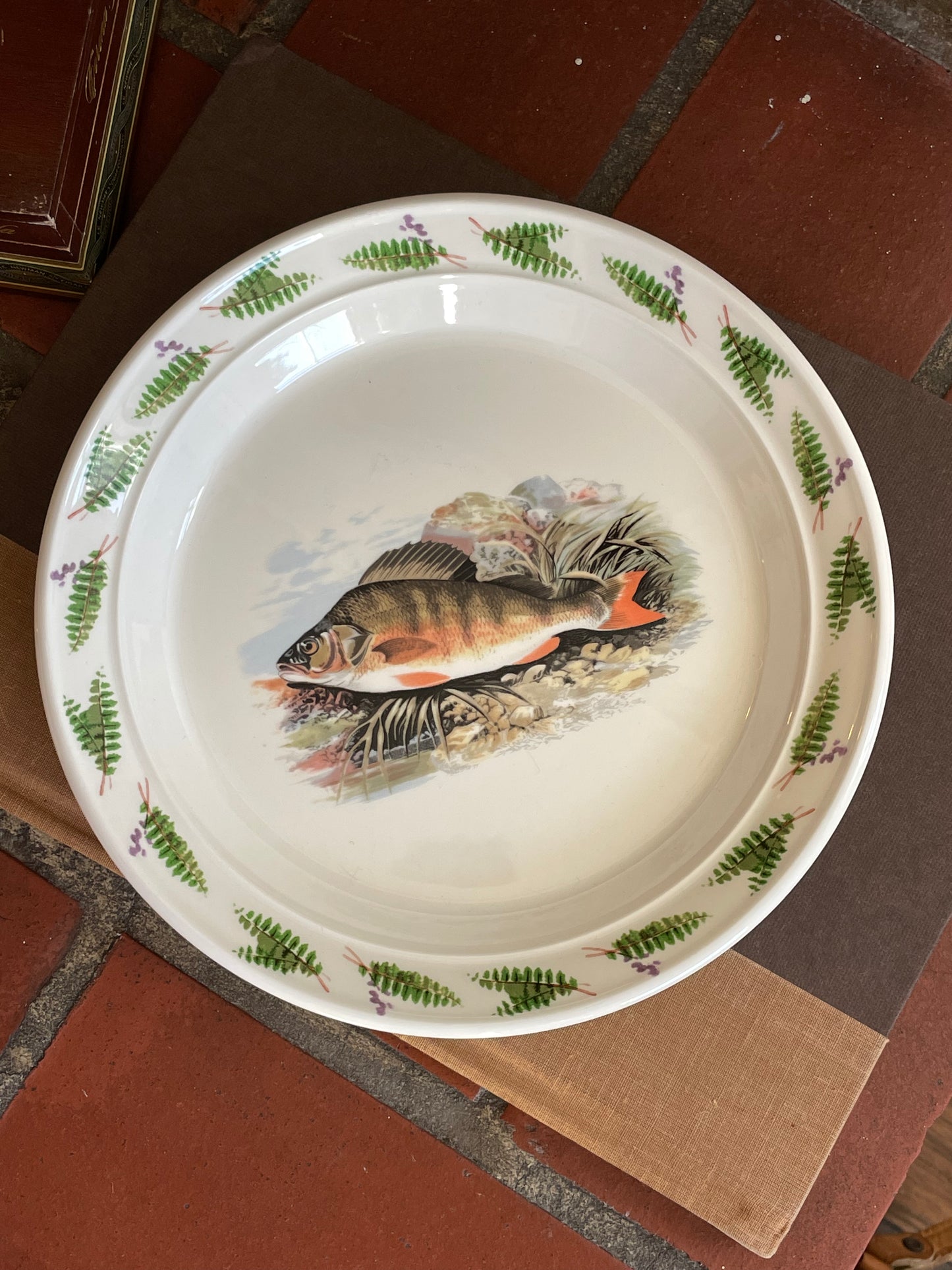 Angler Decorative Plate