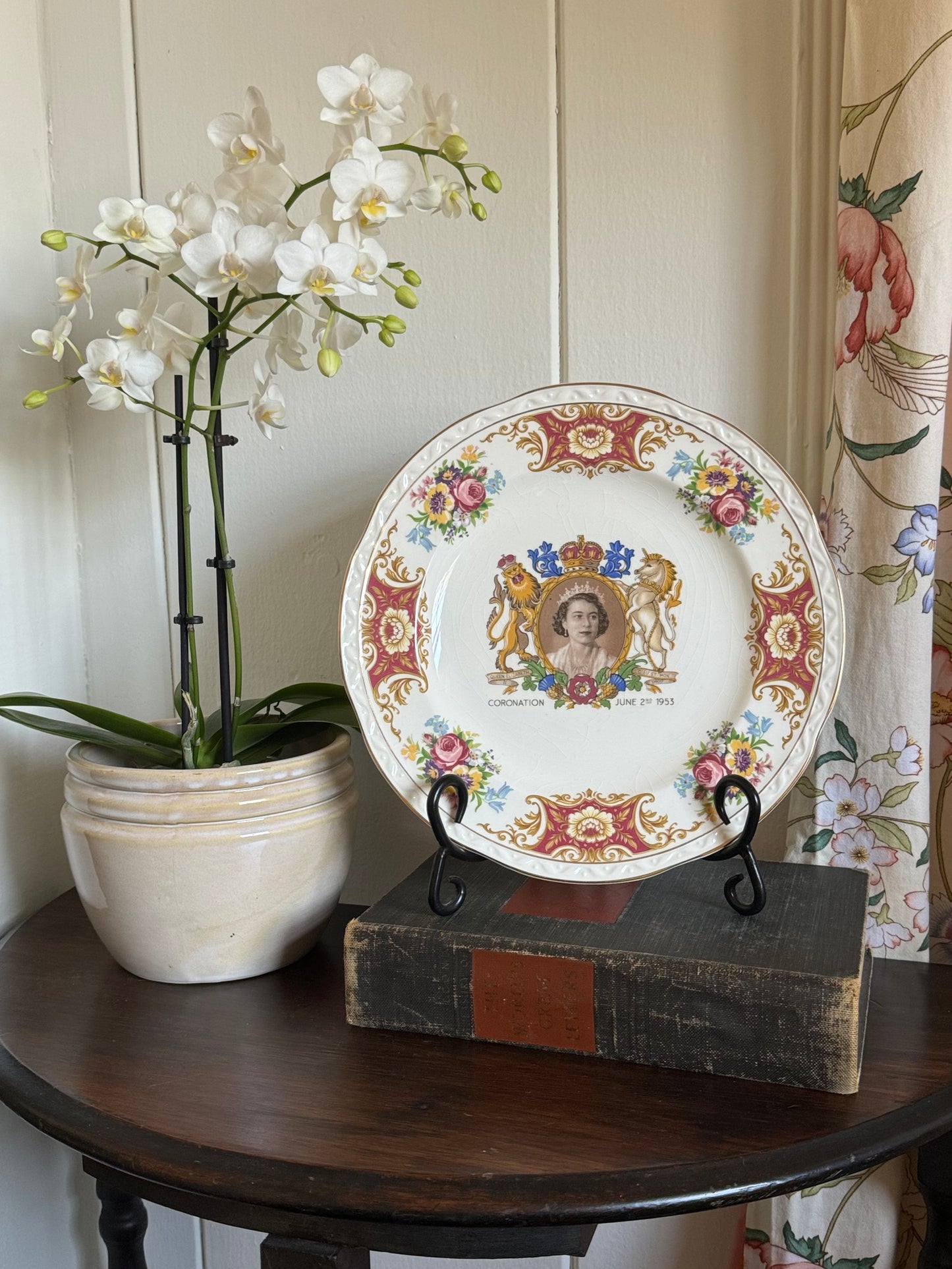 Queen Elizabeth Coronation Plate