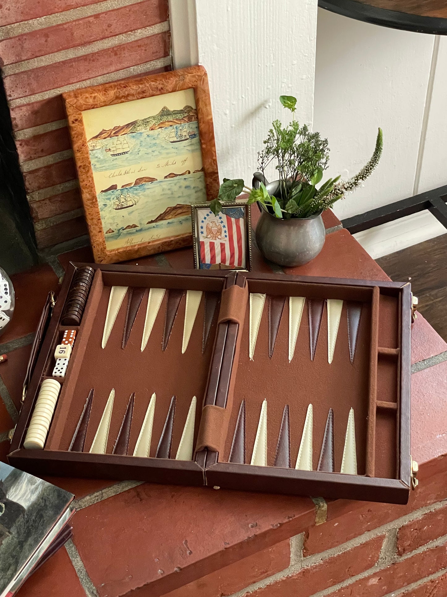 Vintage Backgammon Set