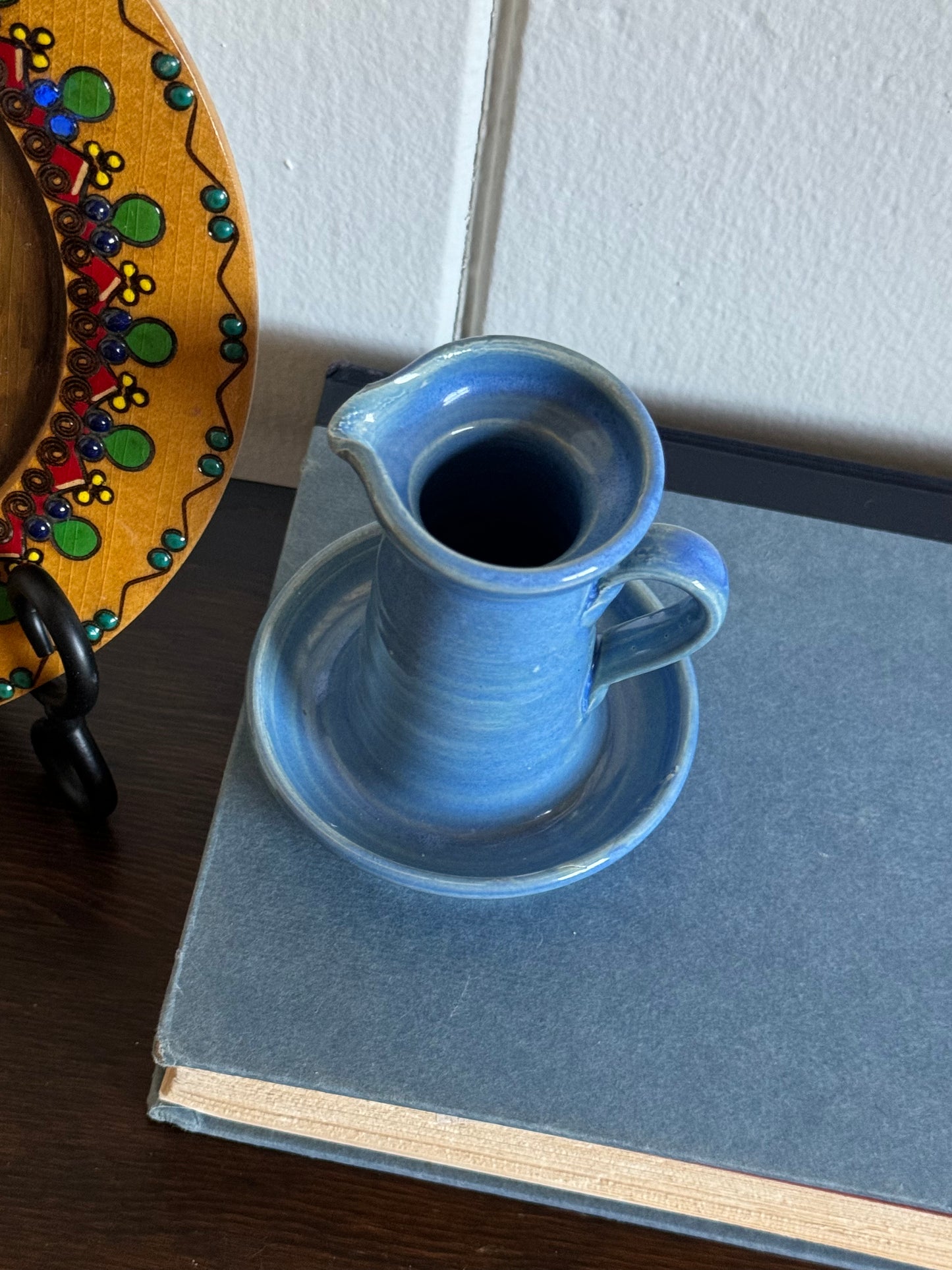 Blue Barn Candlestick