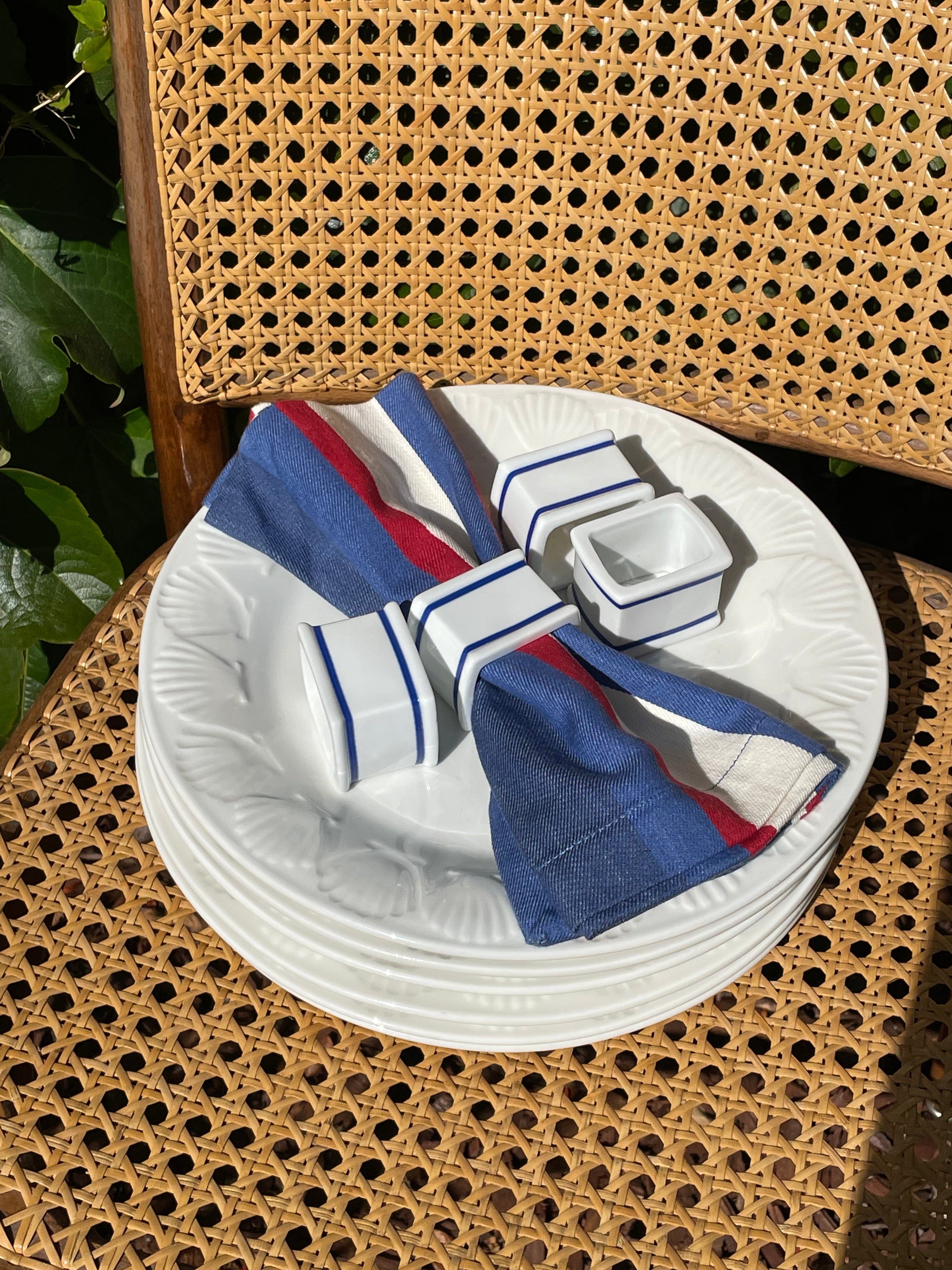 Plymouth Napkin Rings, Set of 4