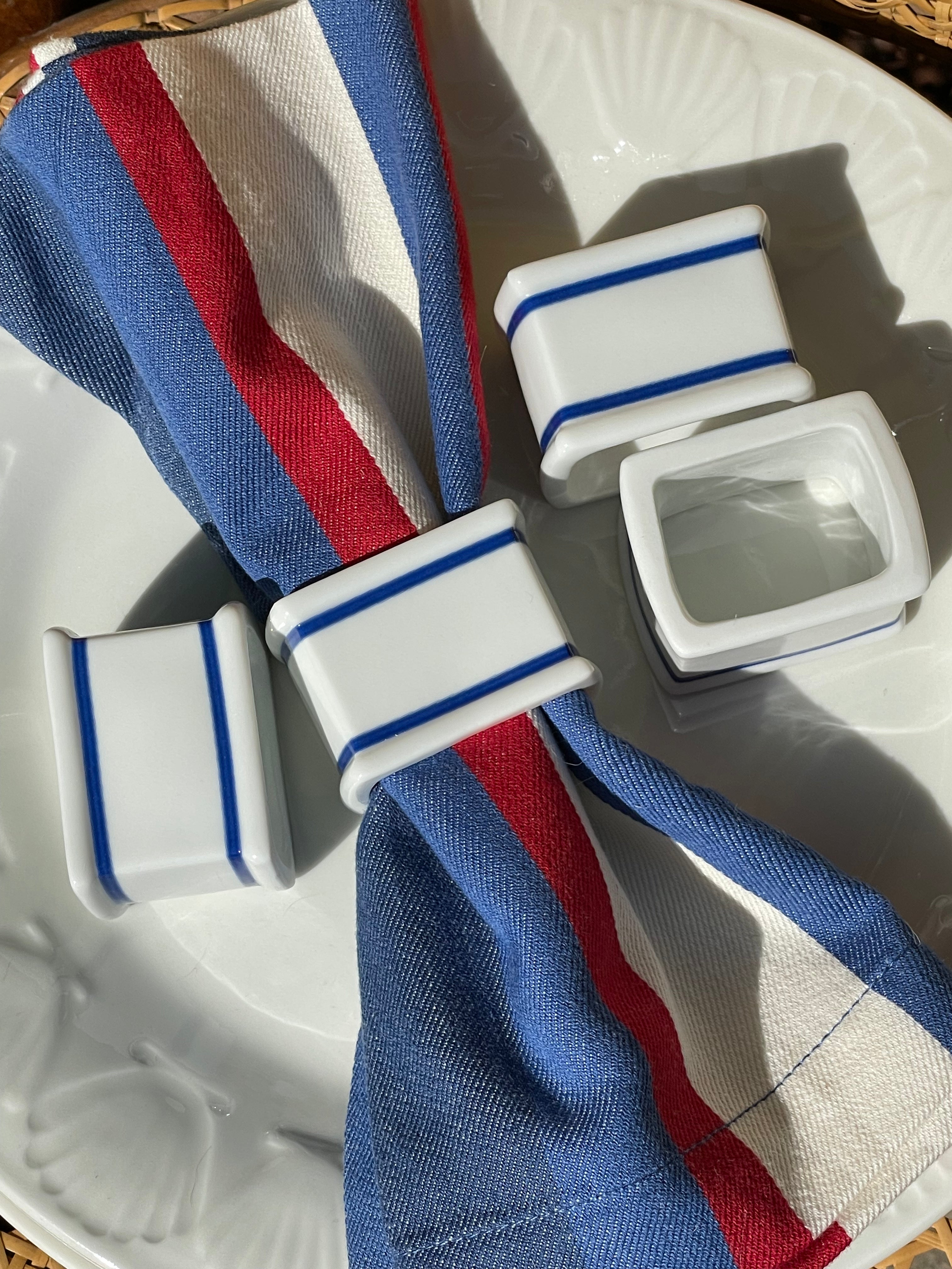 Plymouth Napkin Rings, Set of 4