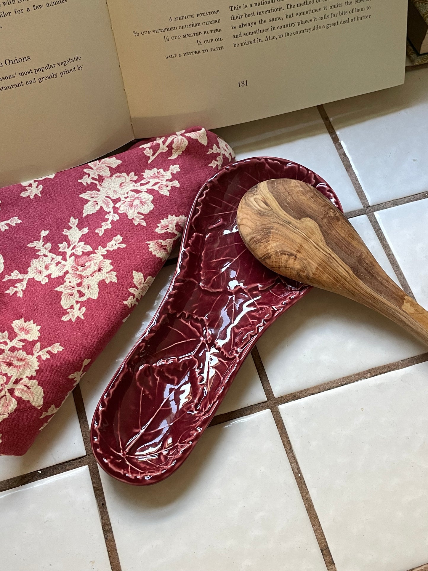 Autumn Leaves Spoon Rest