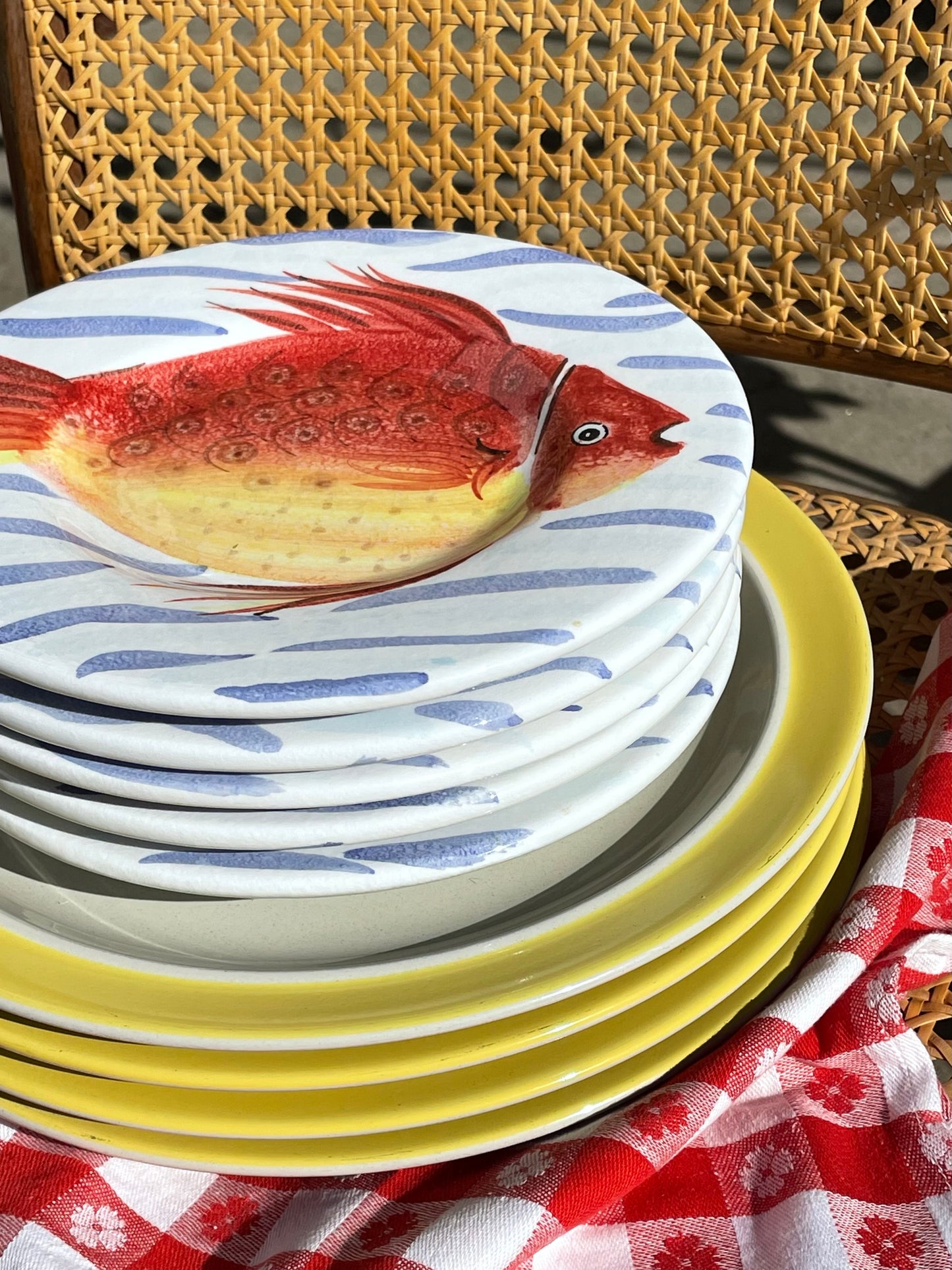 Catch & Release Salad Plates, Set of 5