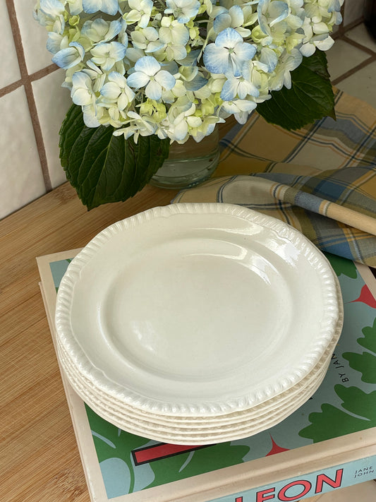 Spode Gadroon Appetizer plates, Set of 6