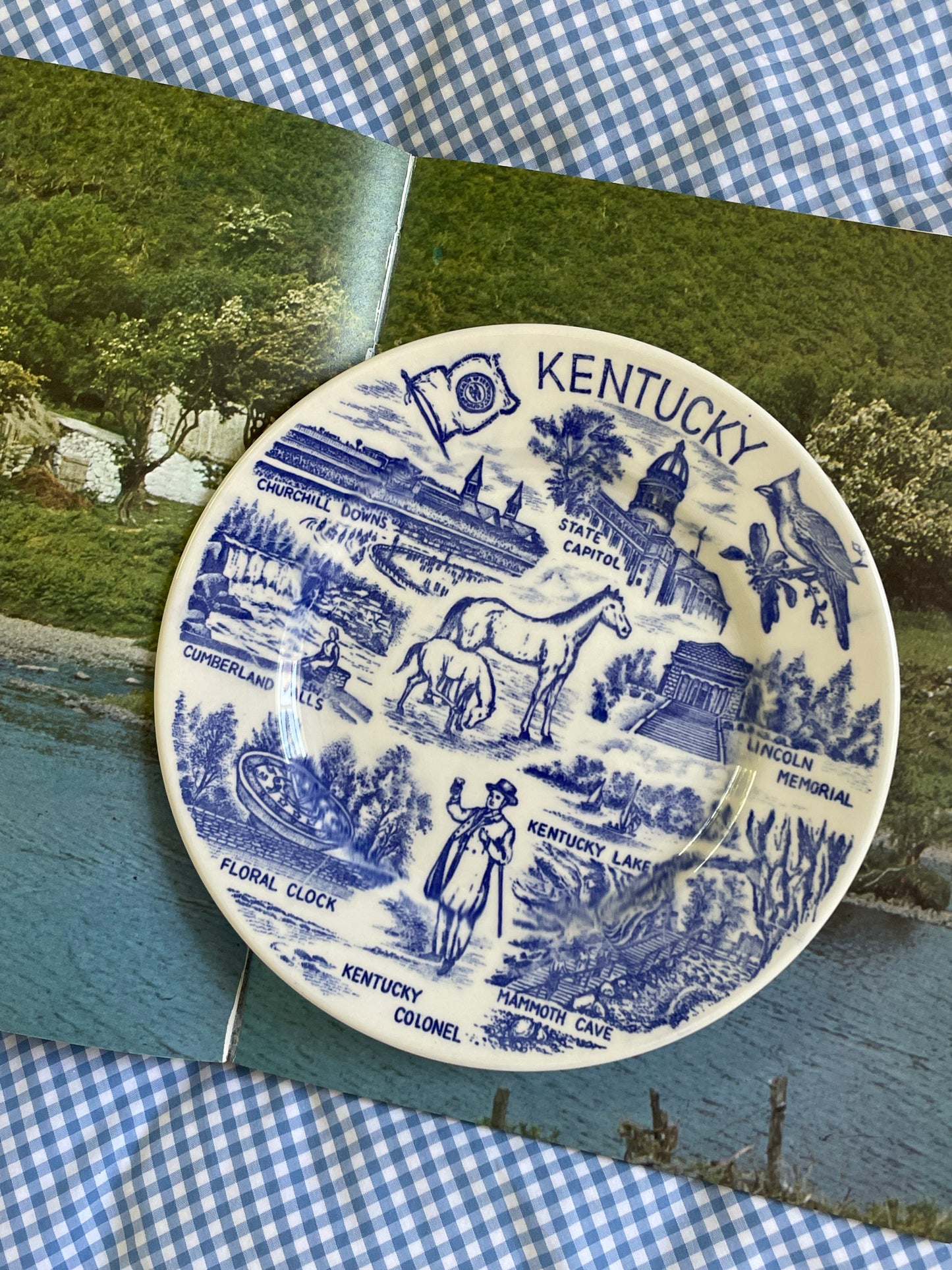 Kentucky Bluegrass Trinket Dish