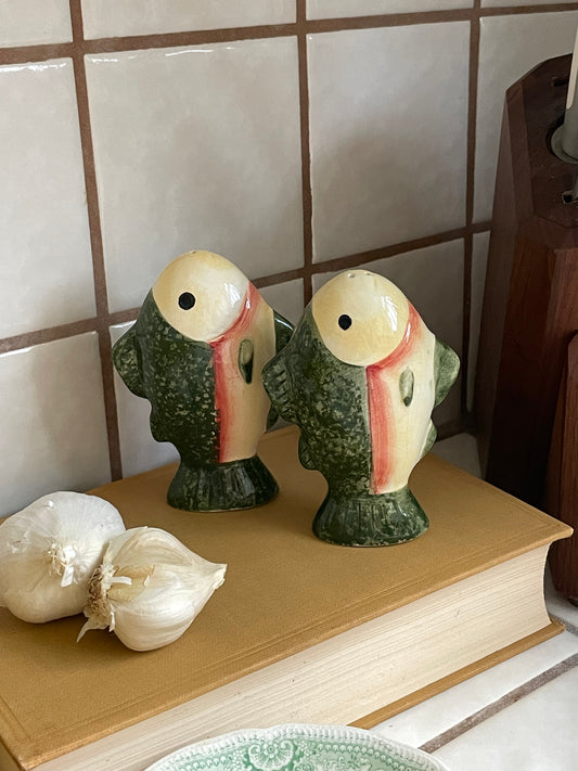 Trout Lake Salt & Pepper Shakers