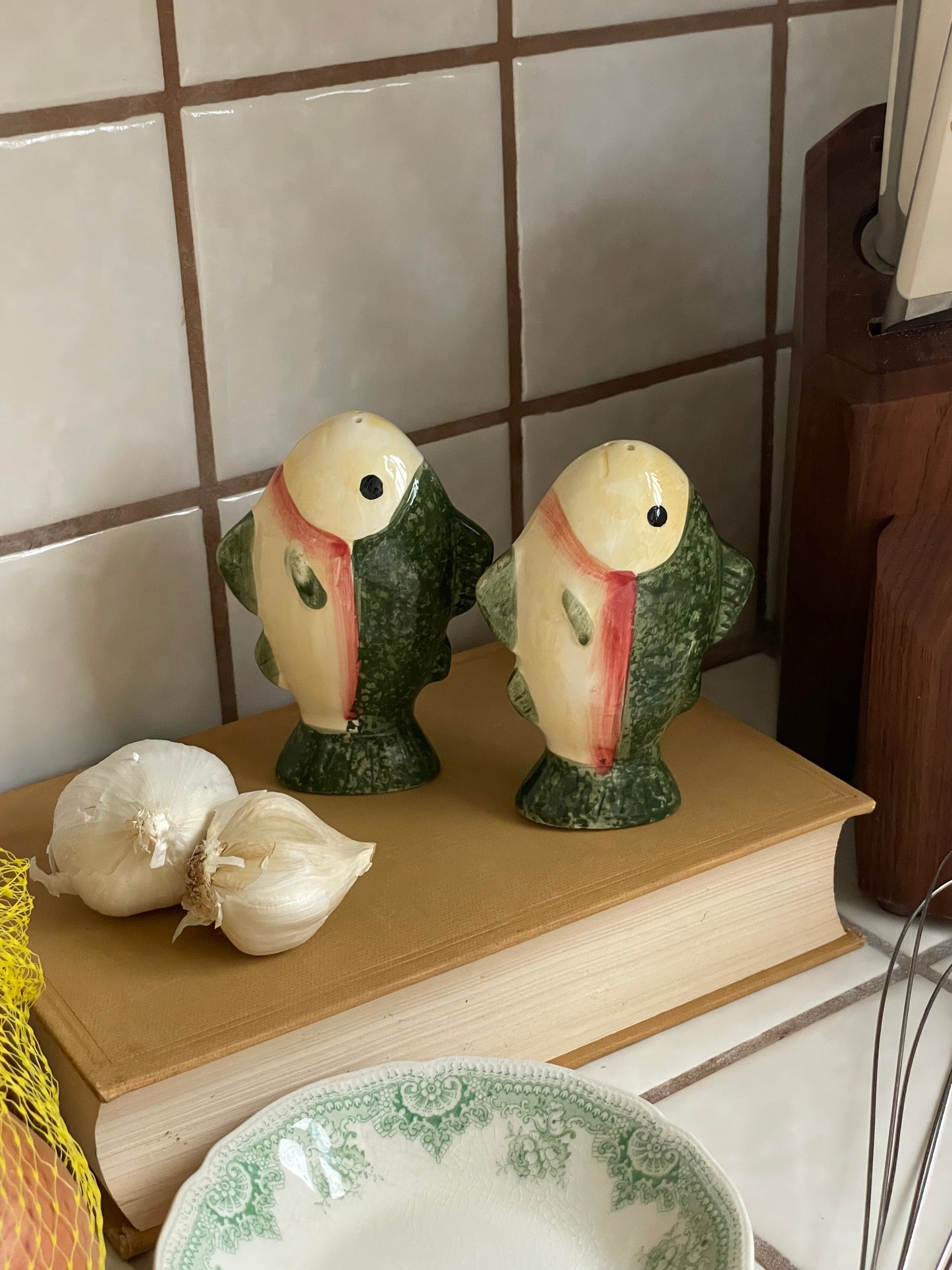 Trout Lake Salt & Pepper Shakers