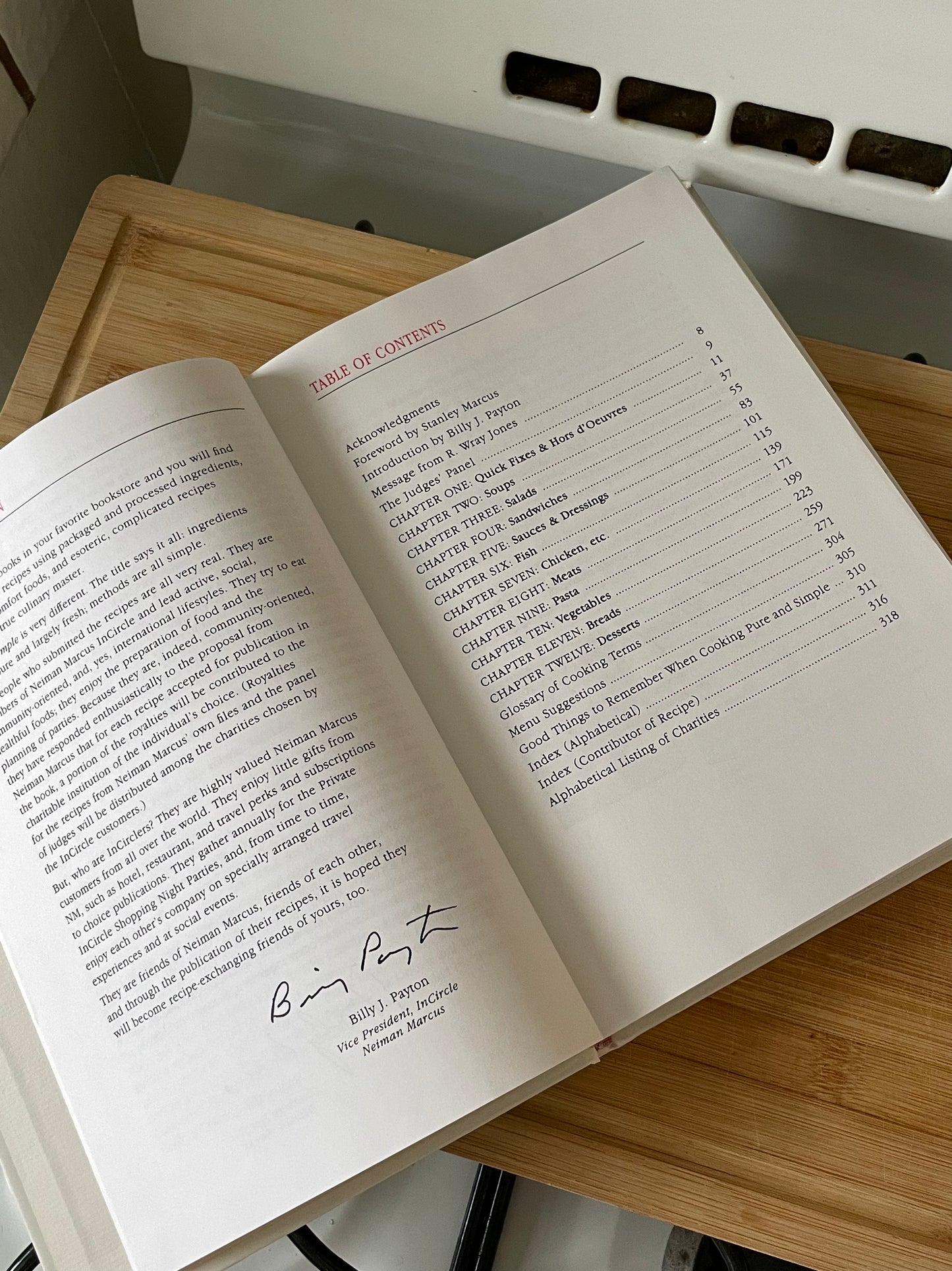 Pure & Simple Neiman Marcus Cookbook