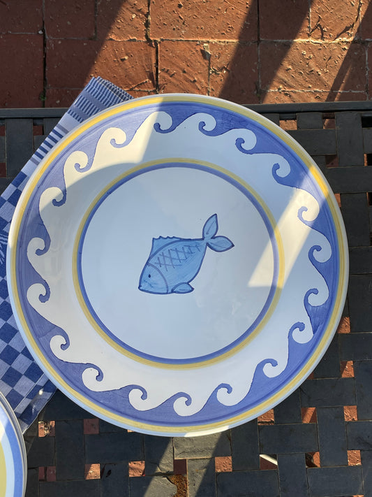 Sun Fish Serving Platter