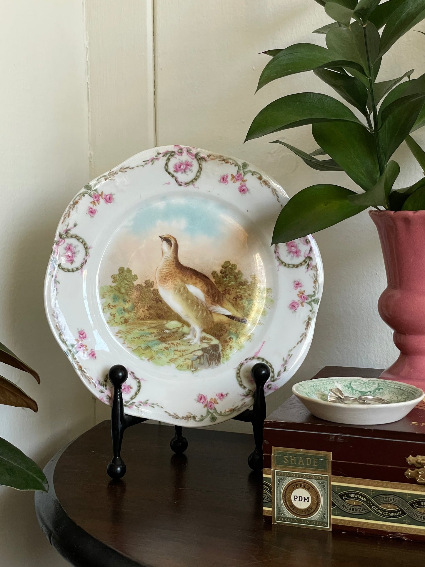 Grand Grouse Decorative Plate