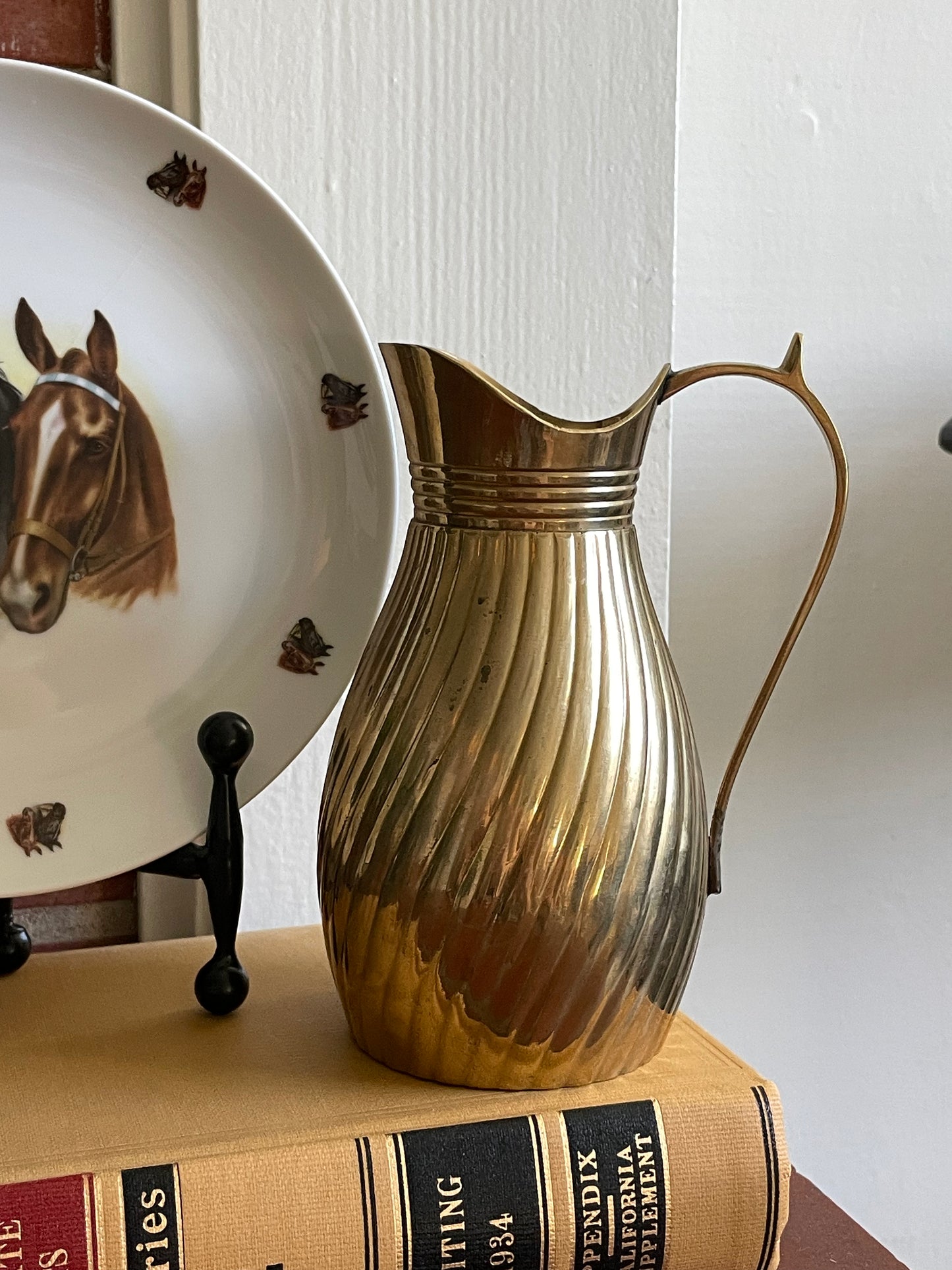 Beaufort Brass Pitcher