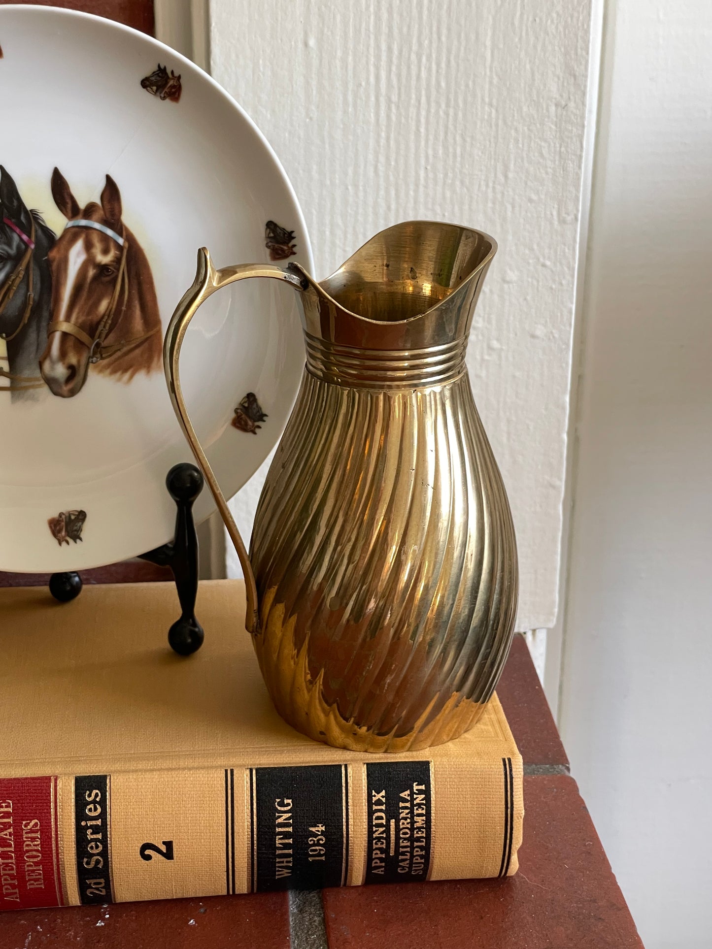 Beaufort Brass Pitcher