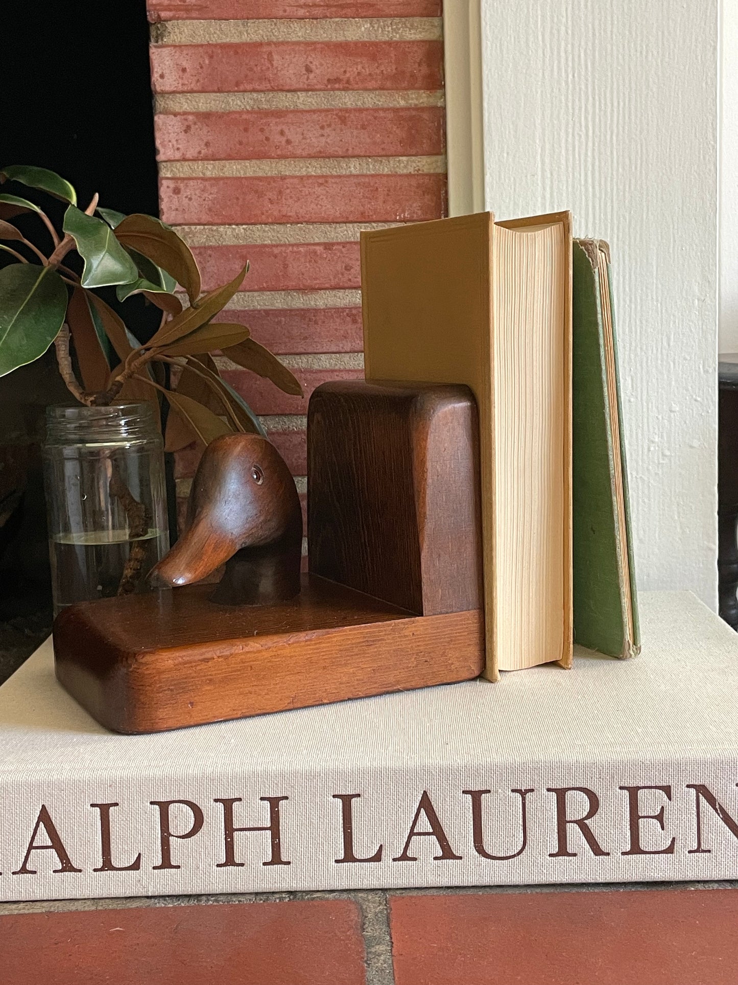 Ducksworth Wooden Bookend