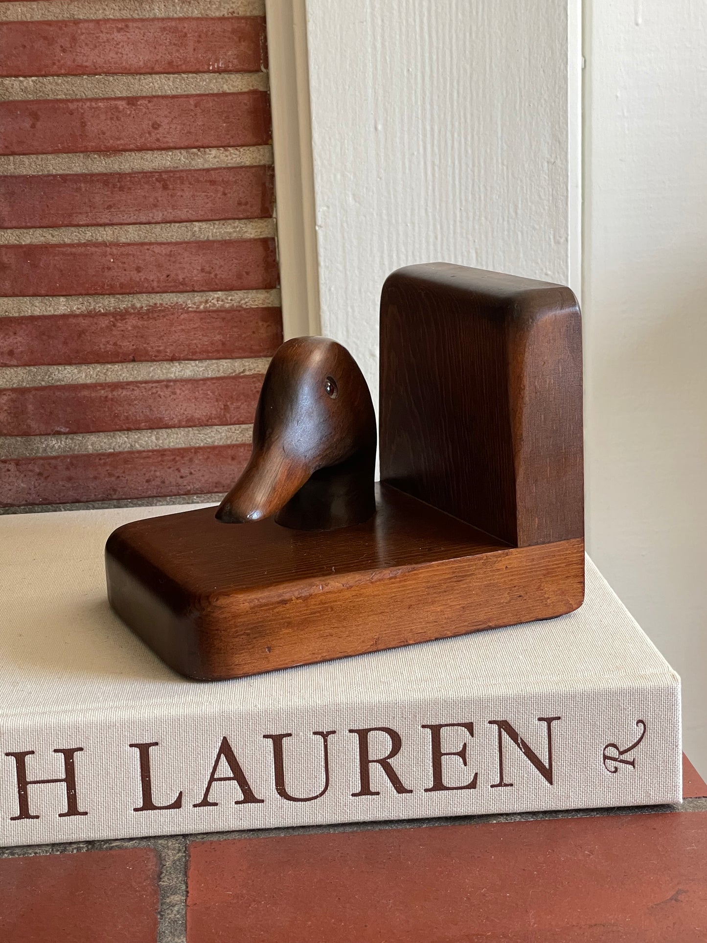 Ducksworth Wooden Bookend