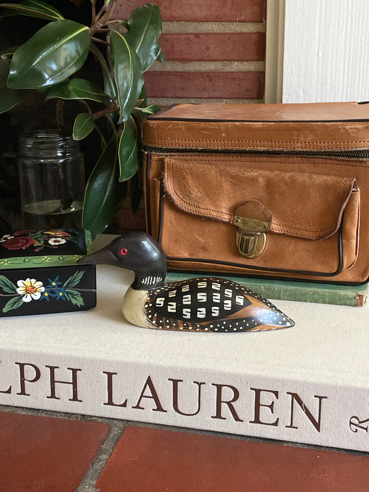 Larkspur Wooden Loon Decoy