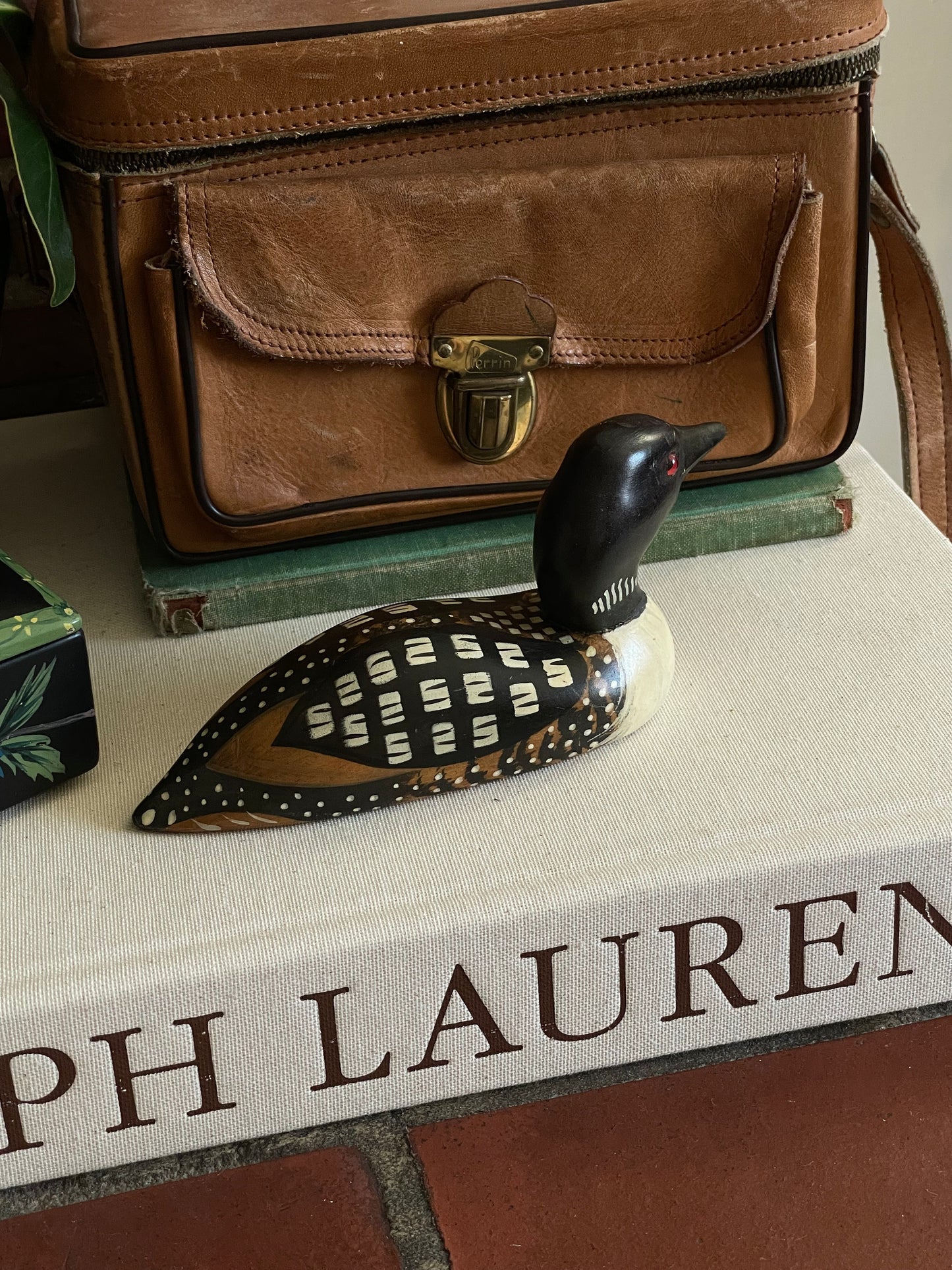 Larkspur Wooden Loon Decoy