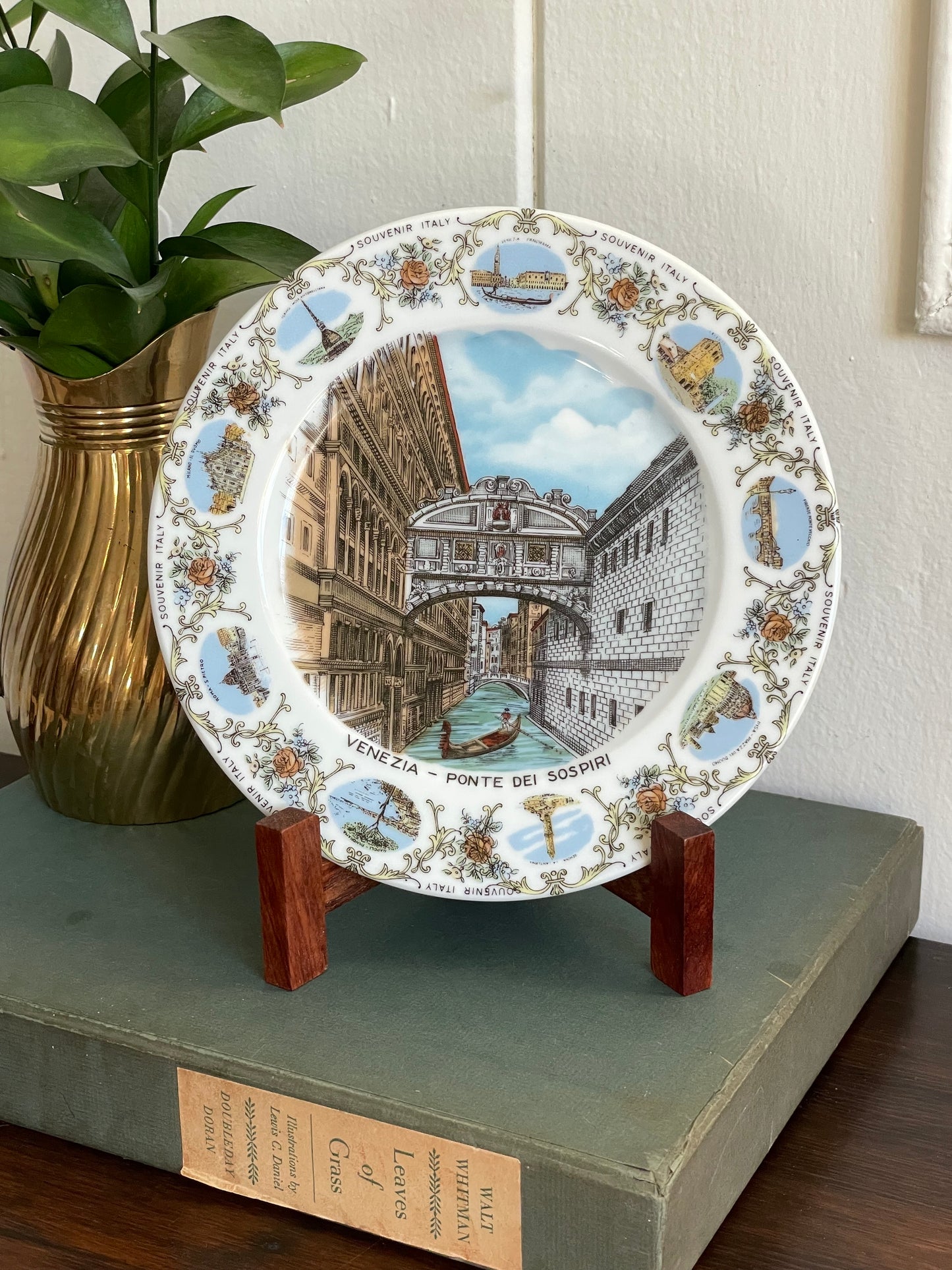 Ponte Dei Sospiri Decorative Plate