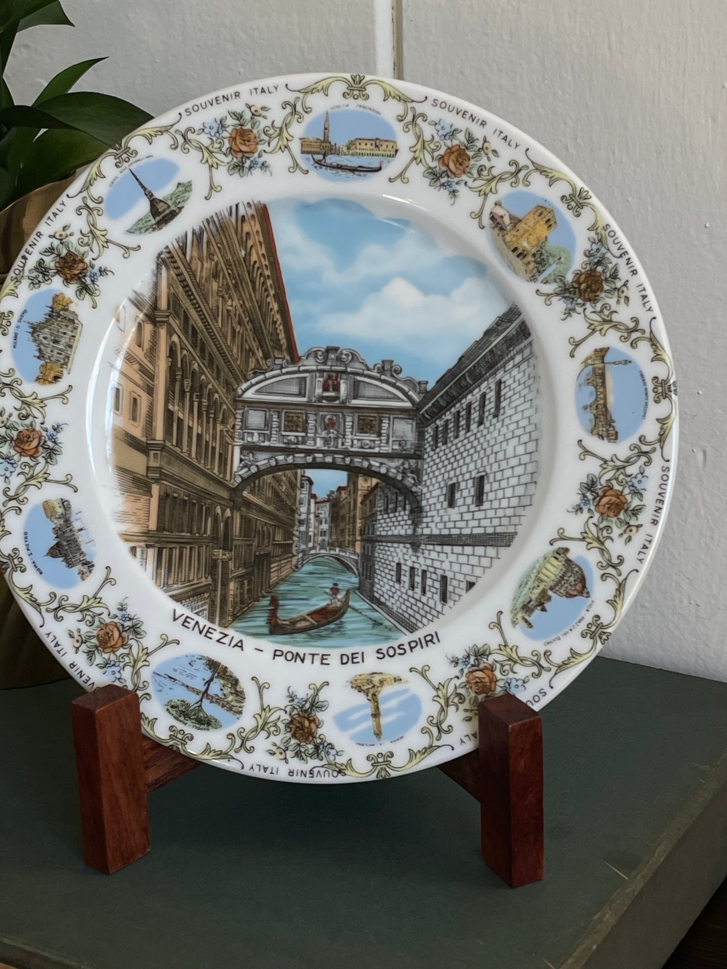 Ponte Dei Sospiri Decorative Plate