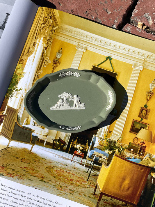 The Celeste Wedgwood Jasperware Trinket Dish