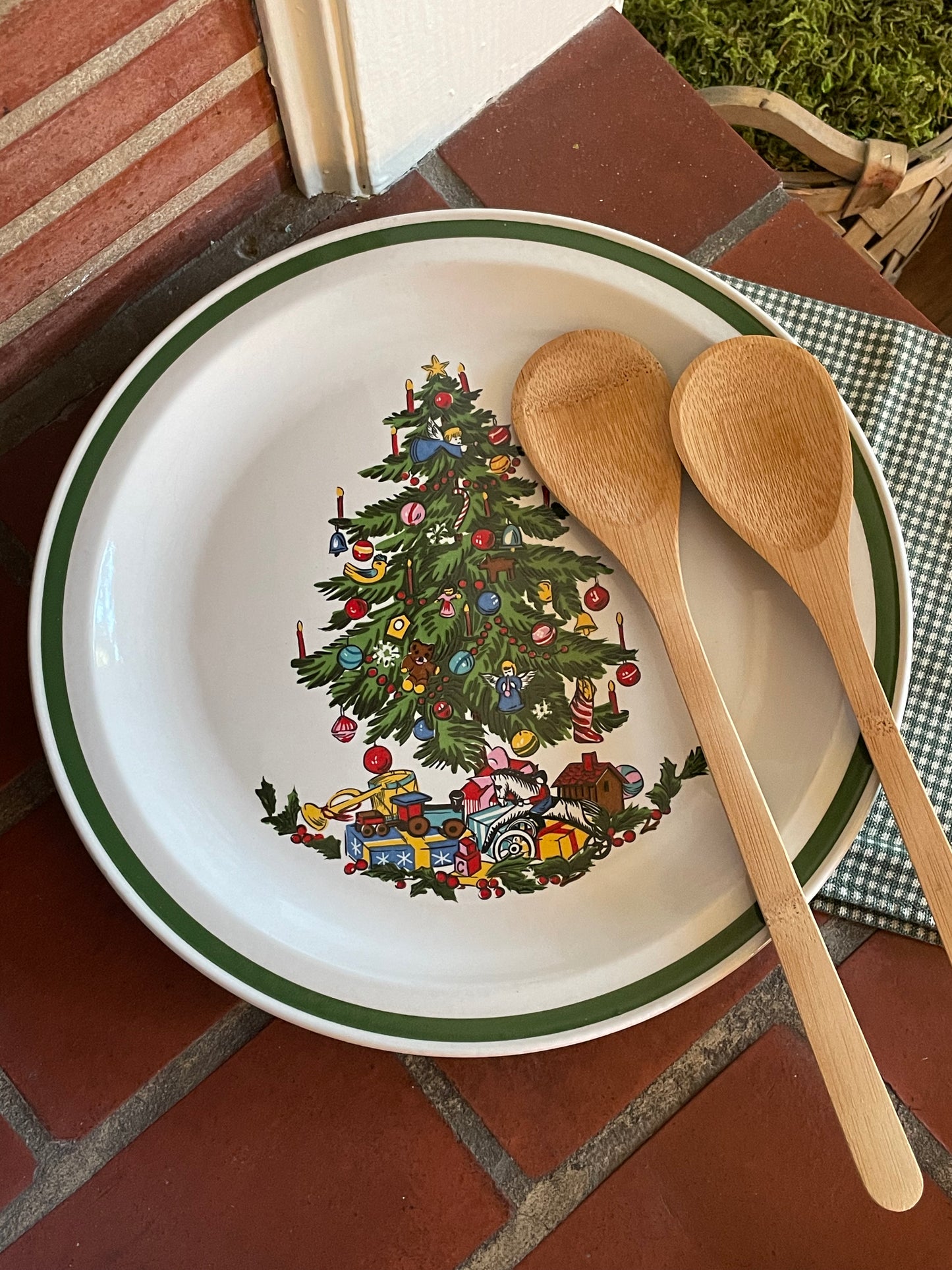 Christmas Morning Serving Plate